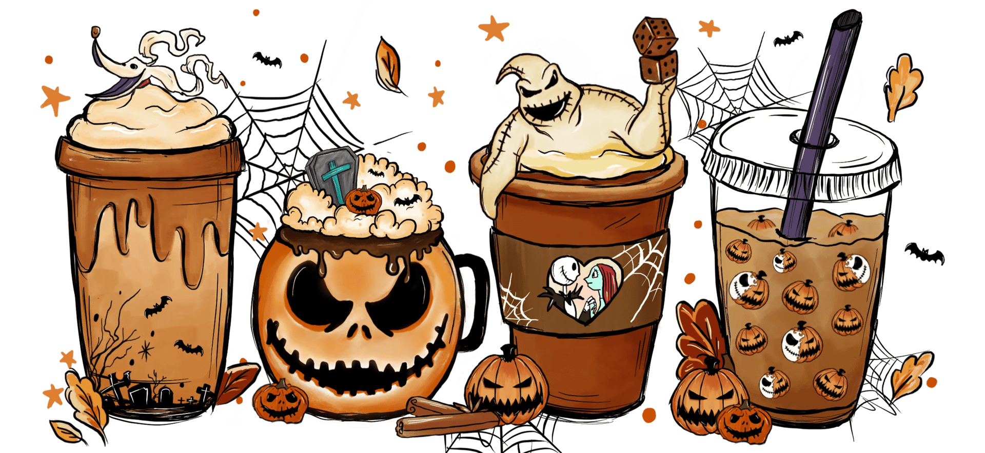 Mummy Halloween Design - DTF Ready To Press