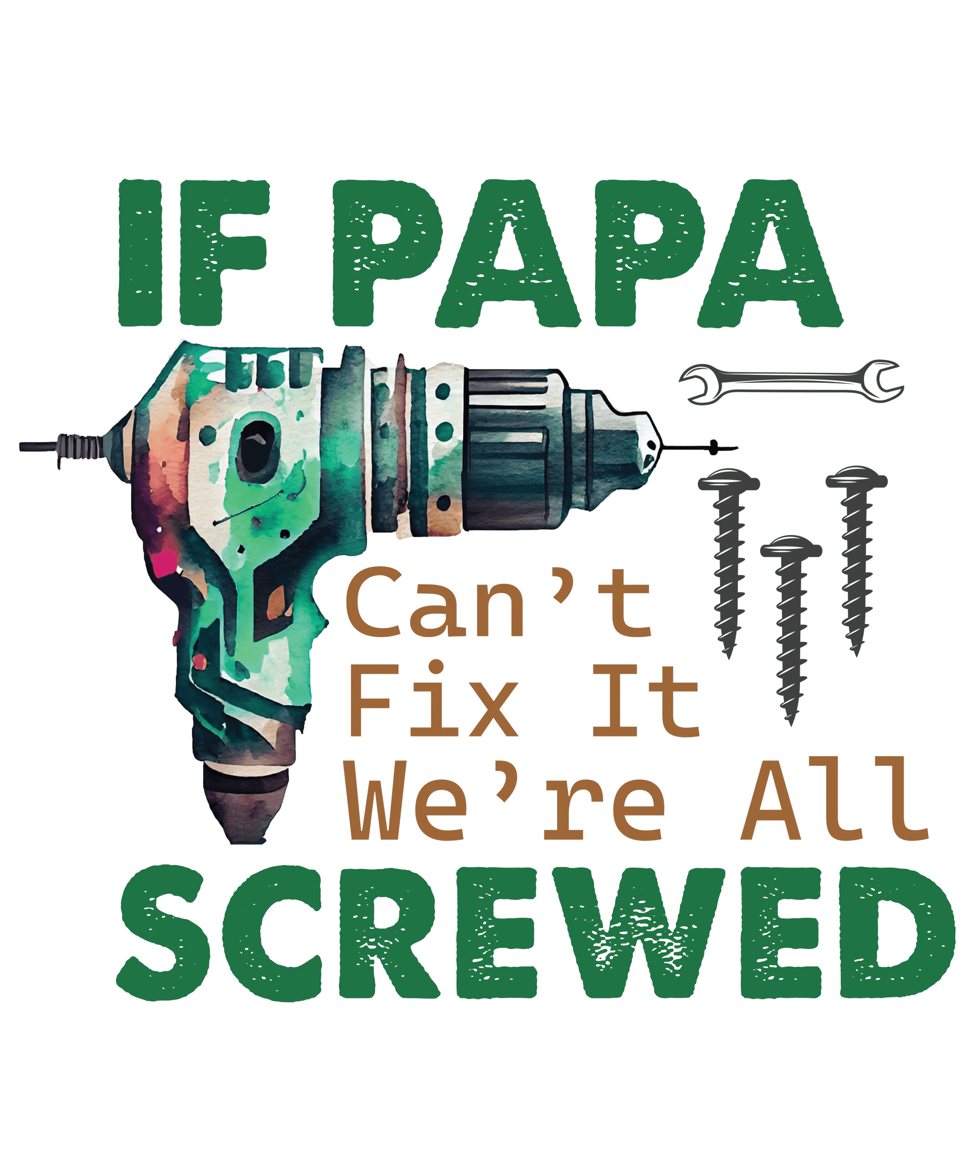 My Dad Rocks Design Ready to Press