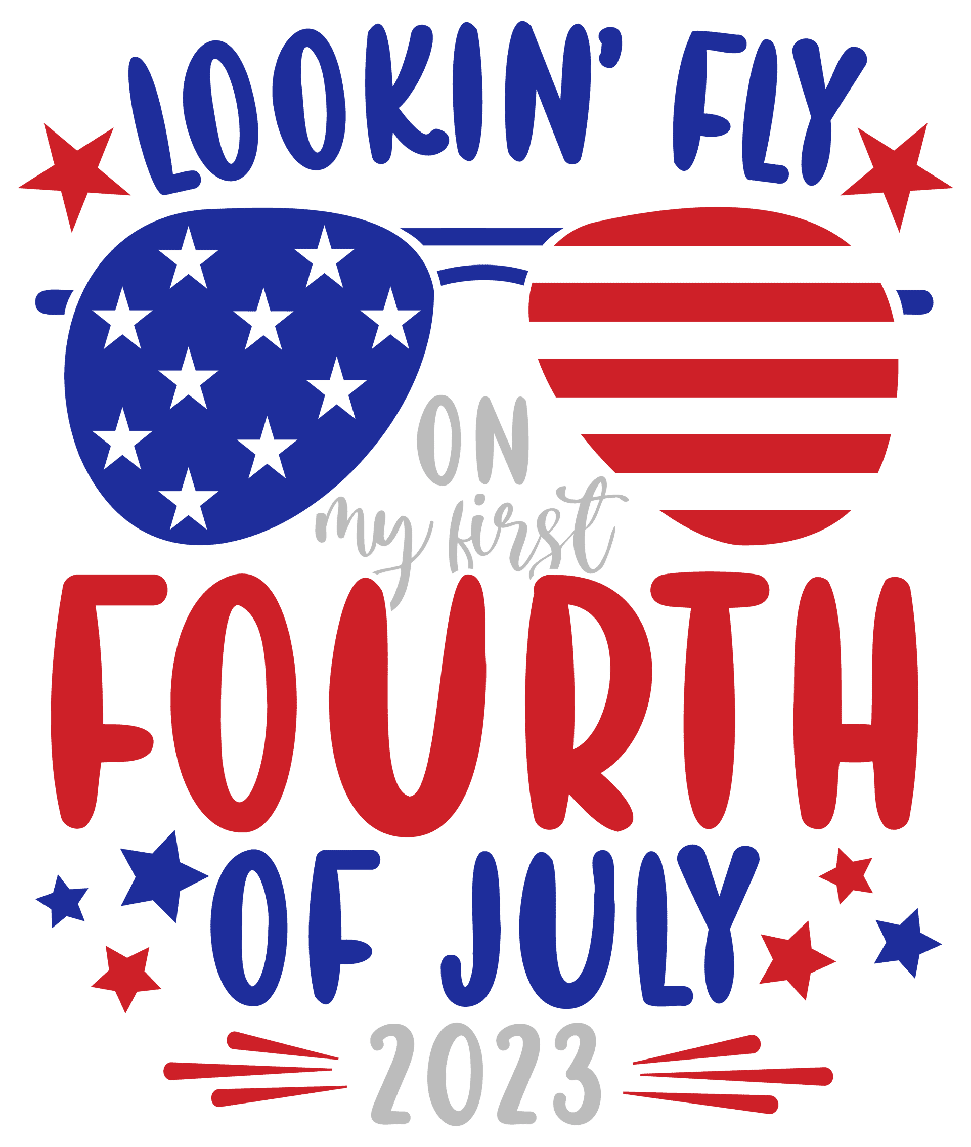My First 4th of July DTF Design Ready Press V1