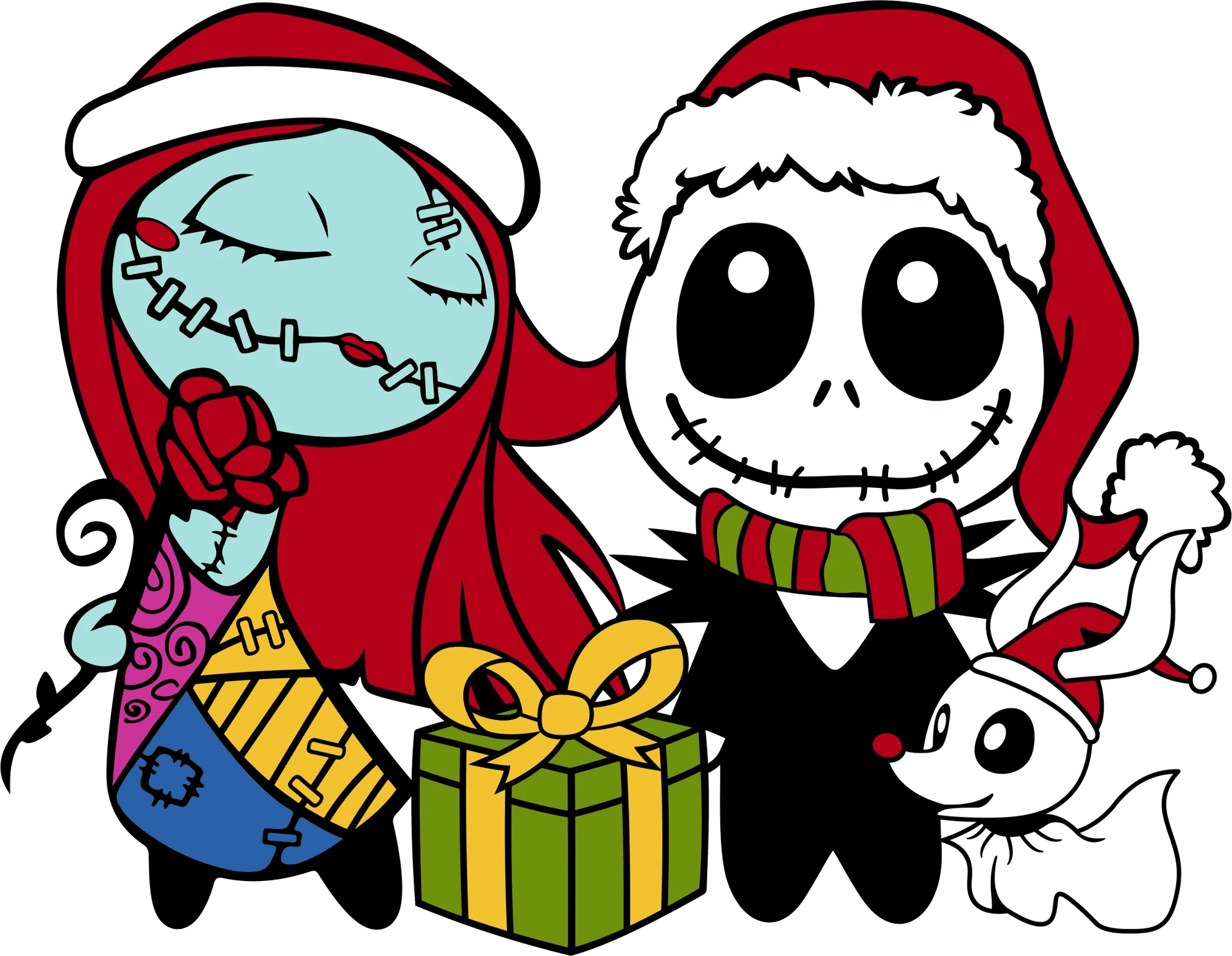 Nightmare Before Christmas DTF Ready Press
