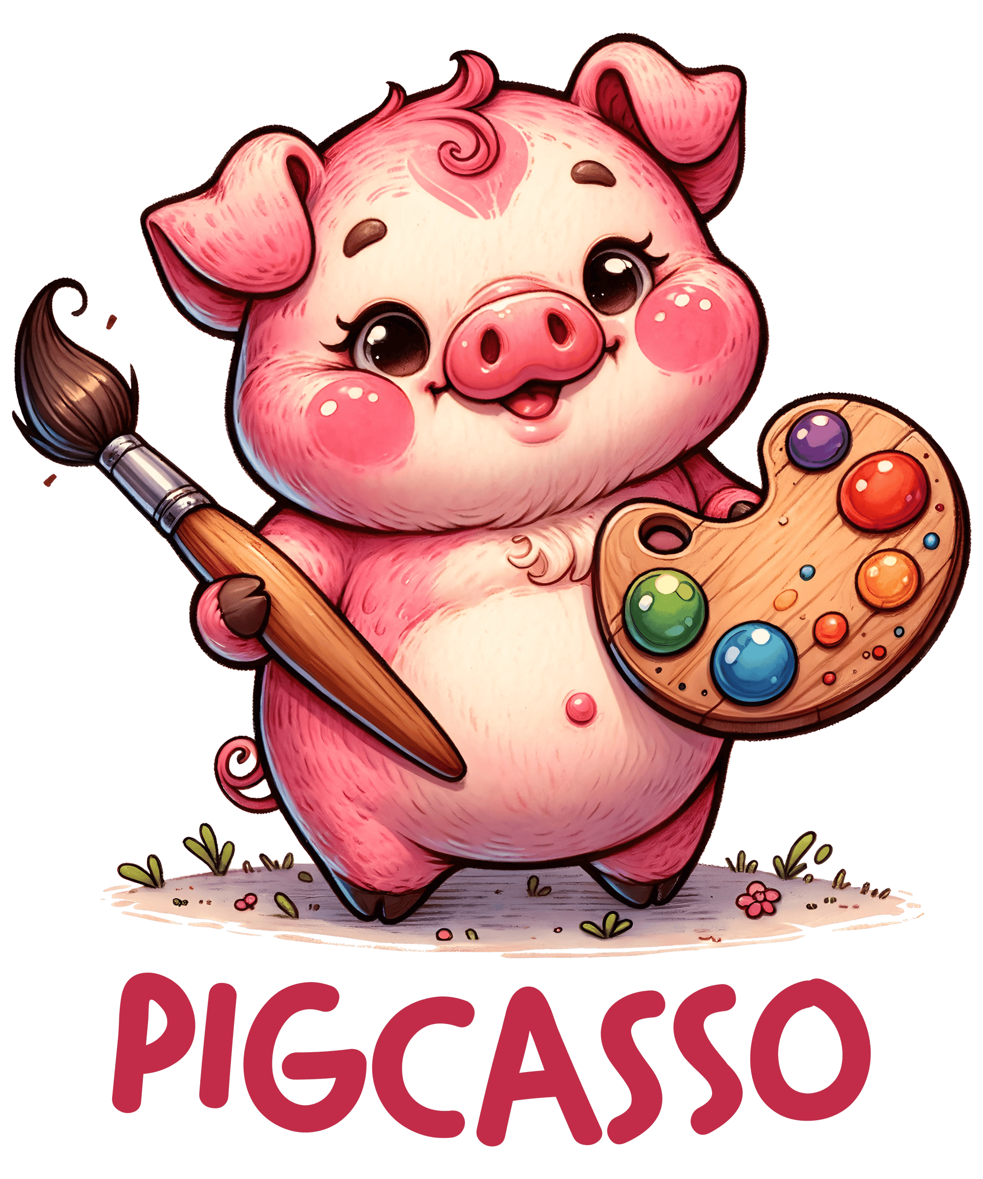 Pigcasso Design - DTF Ready To Press