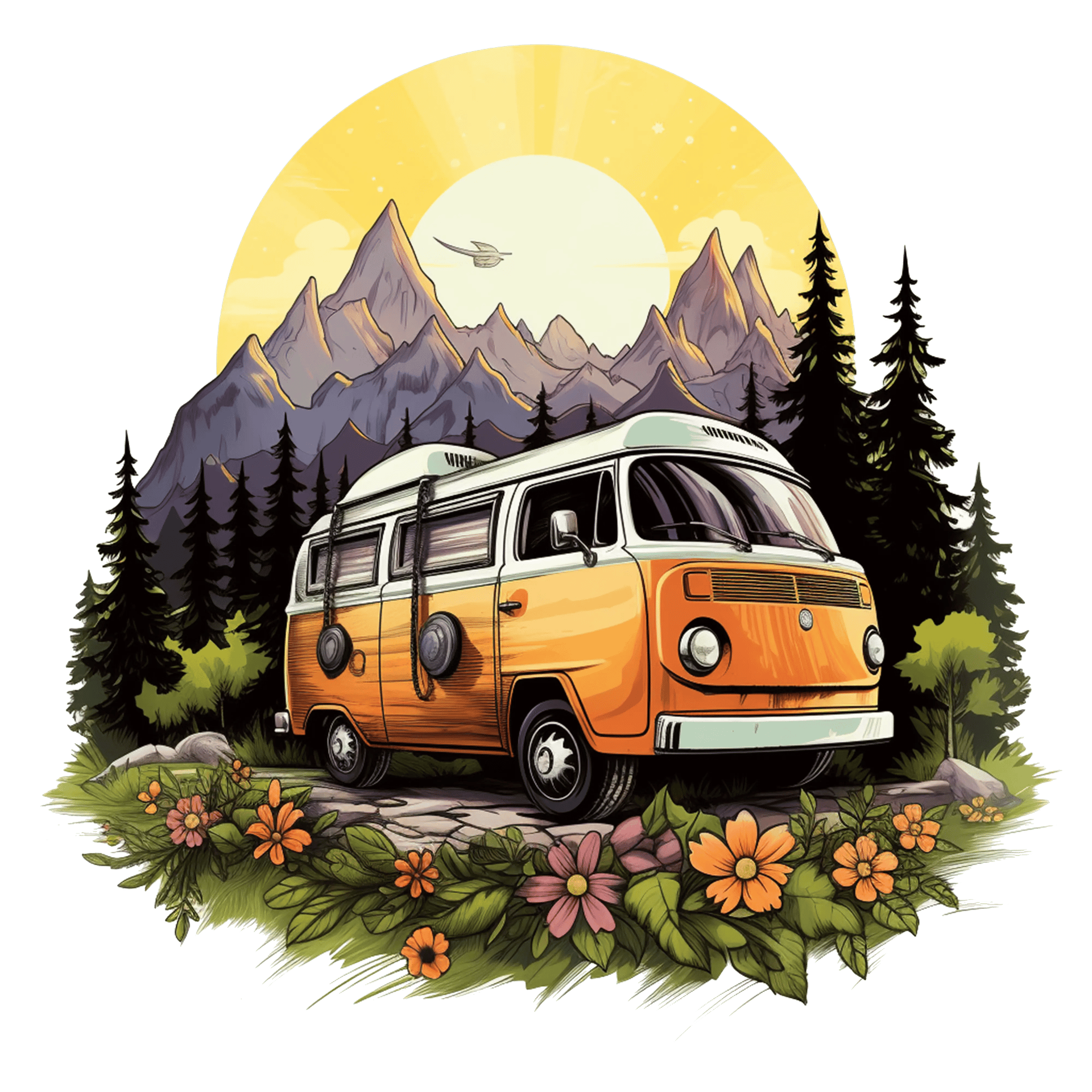 Summer Mode Design - DTF Ready To Press