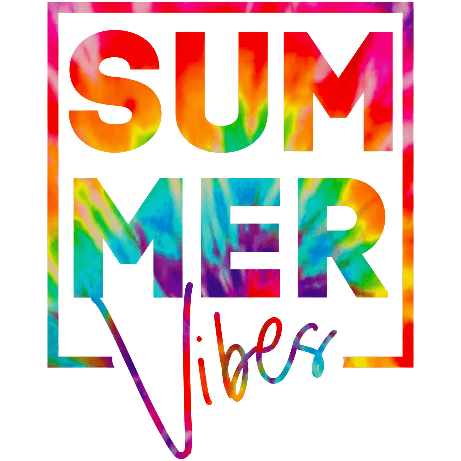 Summer Vibes DTF Design - Ready to Press V2