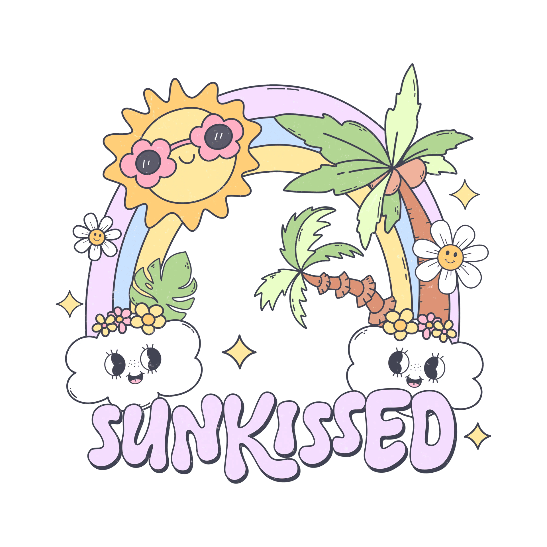 Sunkissed DTF Design - Ready to Press V1
