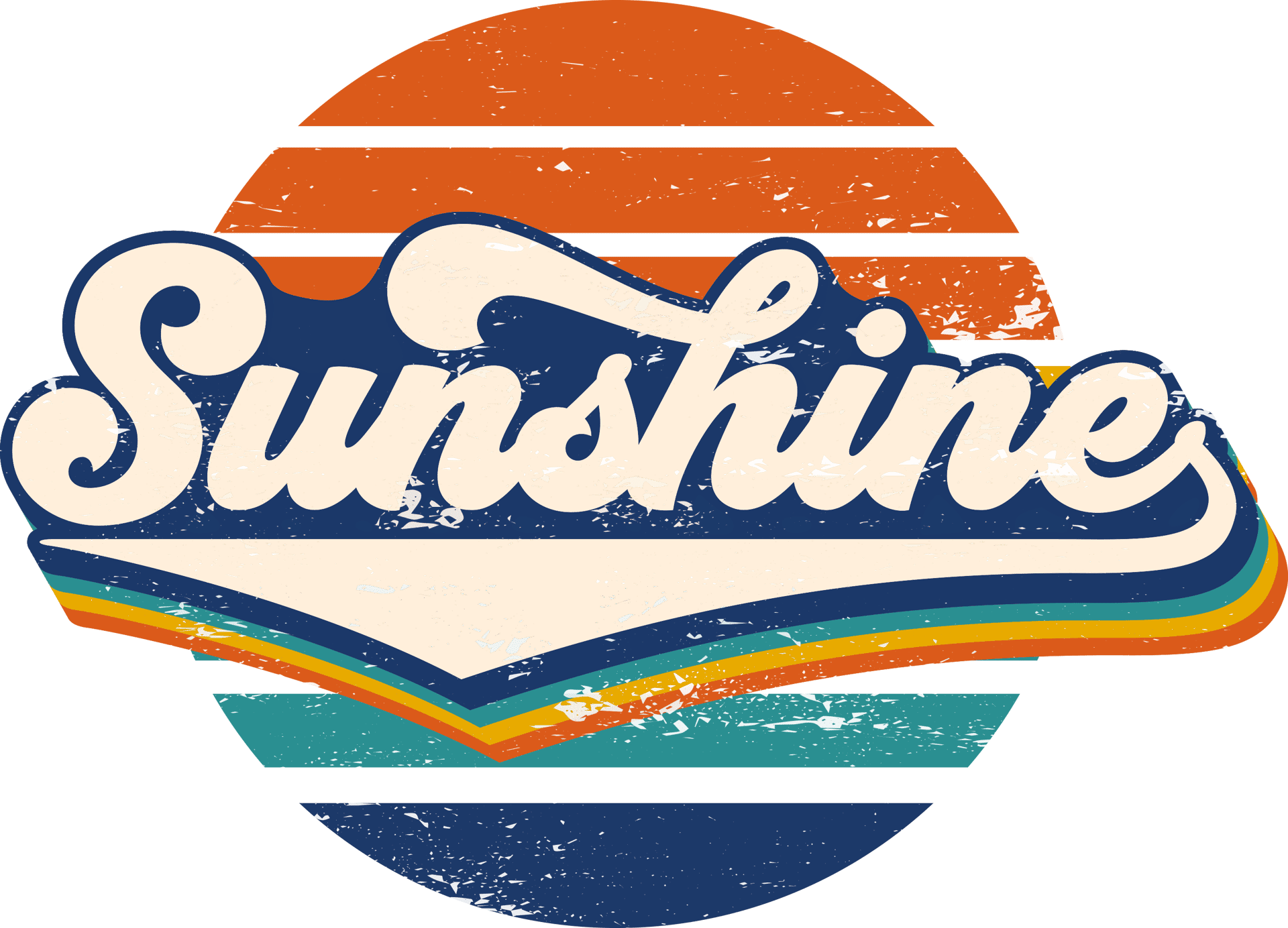 Sunshine DTF Design - Ready to Press V1
