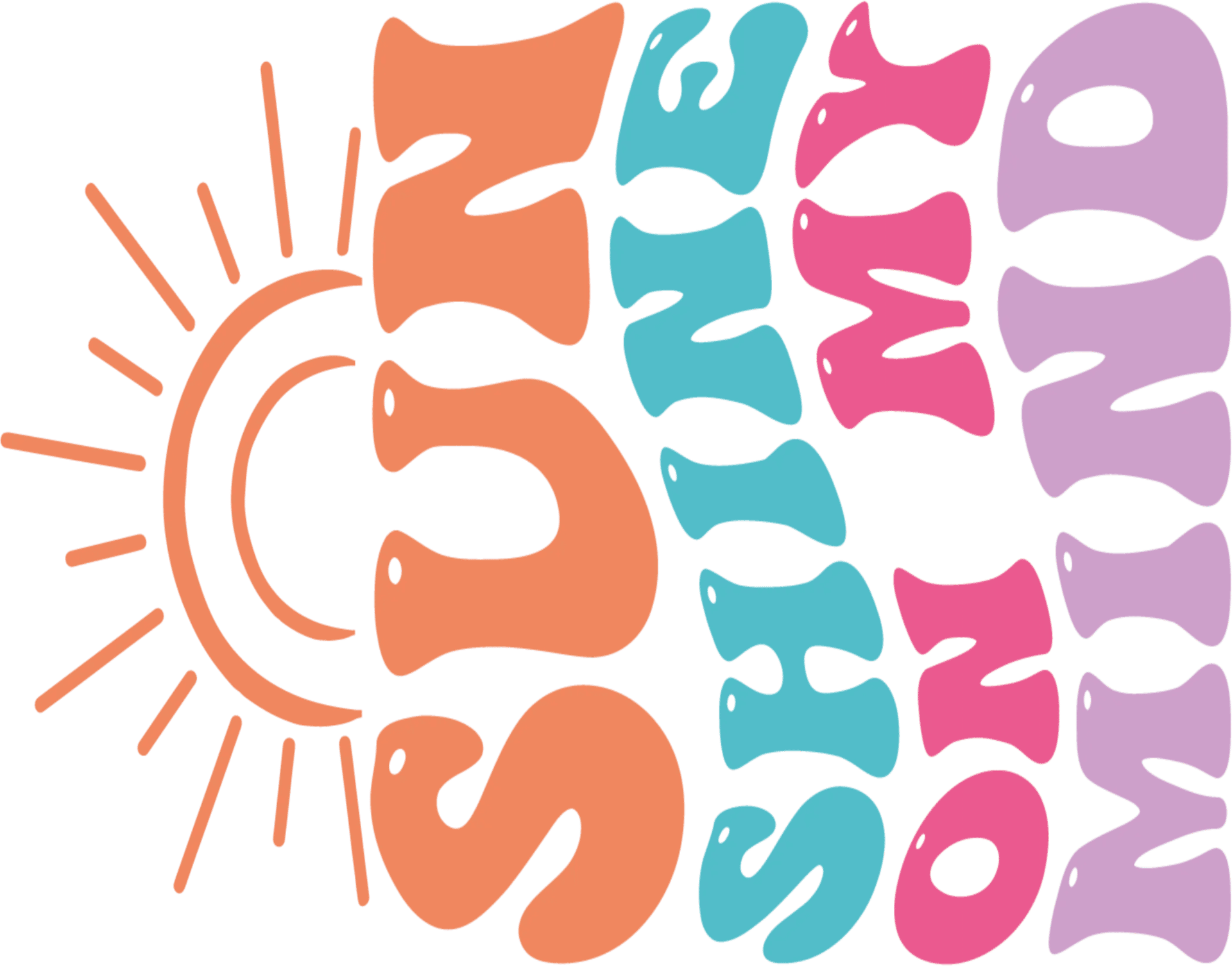Sunshine on My Mind DTF Design Ready Press V1