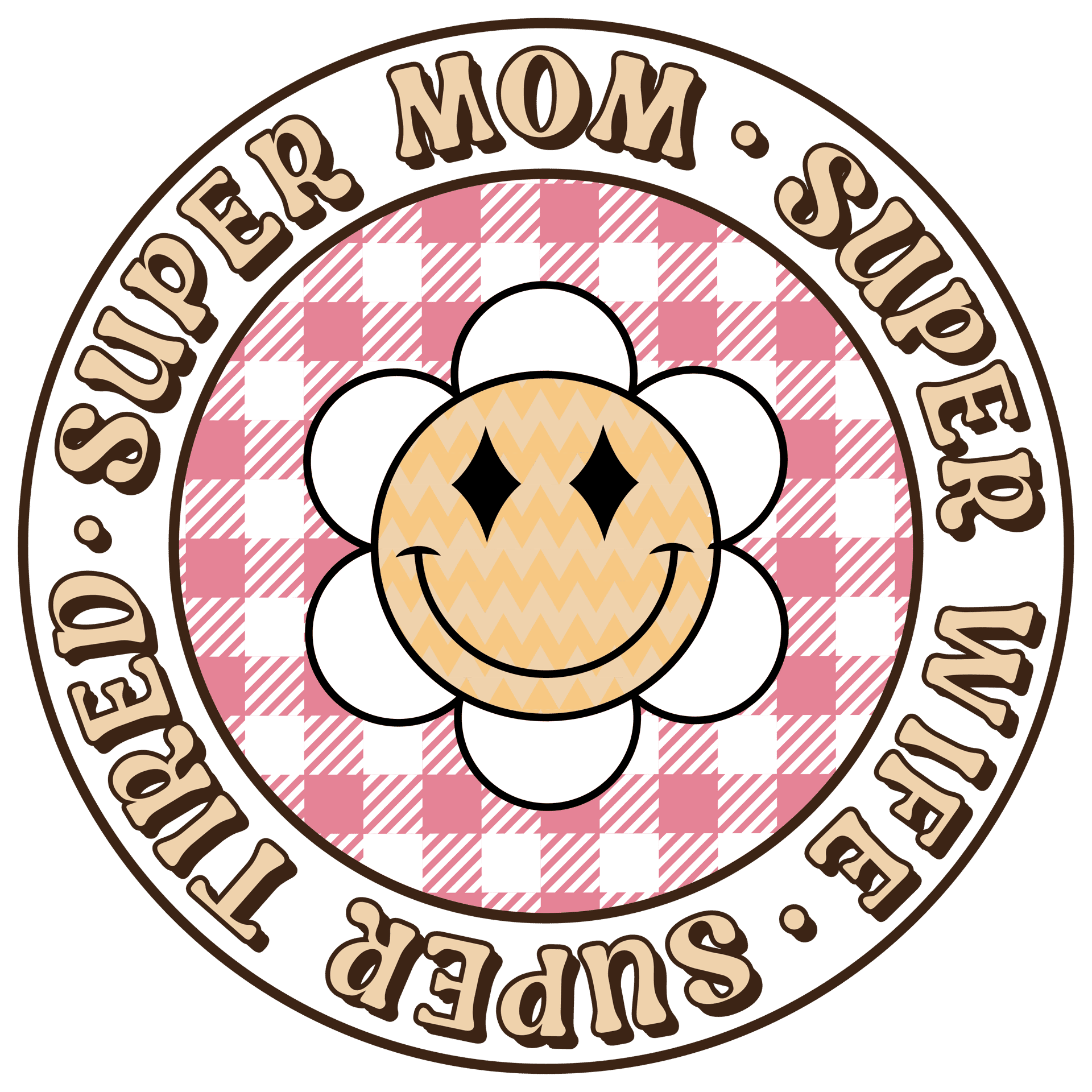 Super Mom DTF Design - Ready to Press