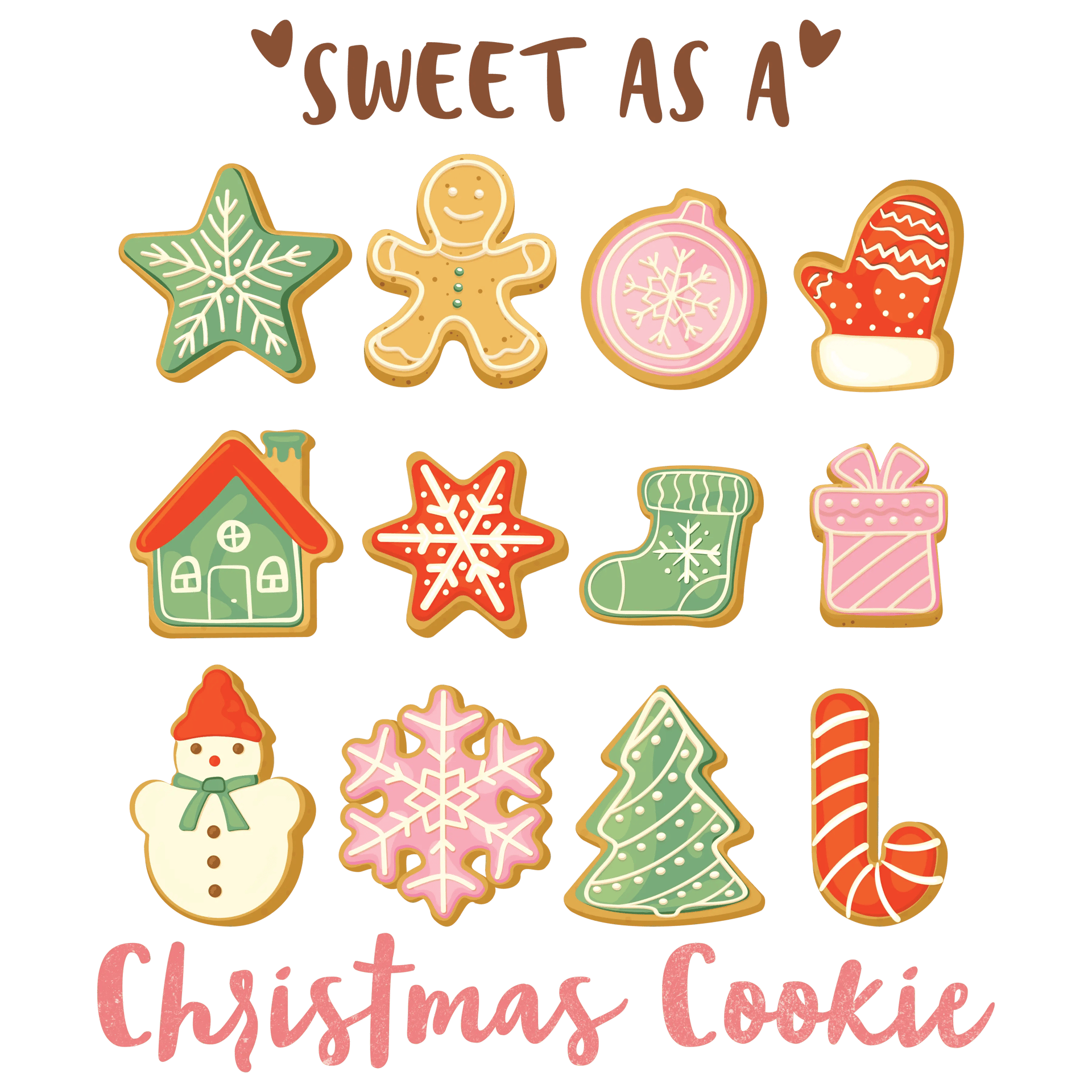 Sweet as a Christmas Cookie Design