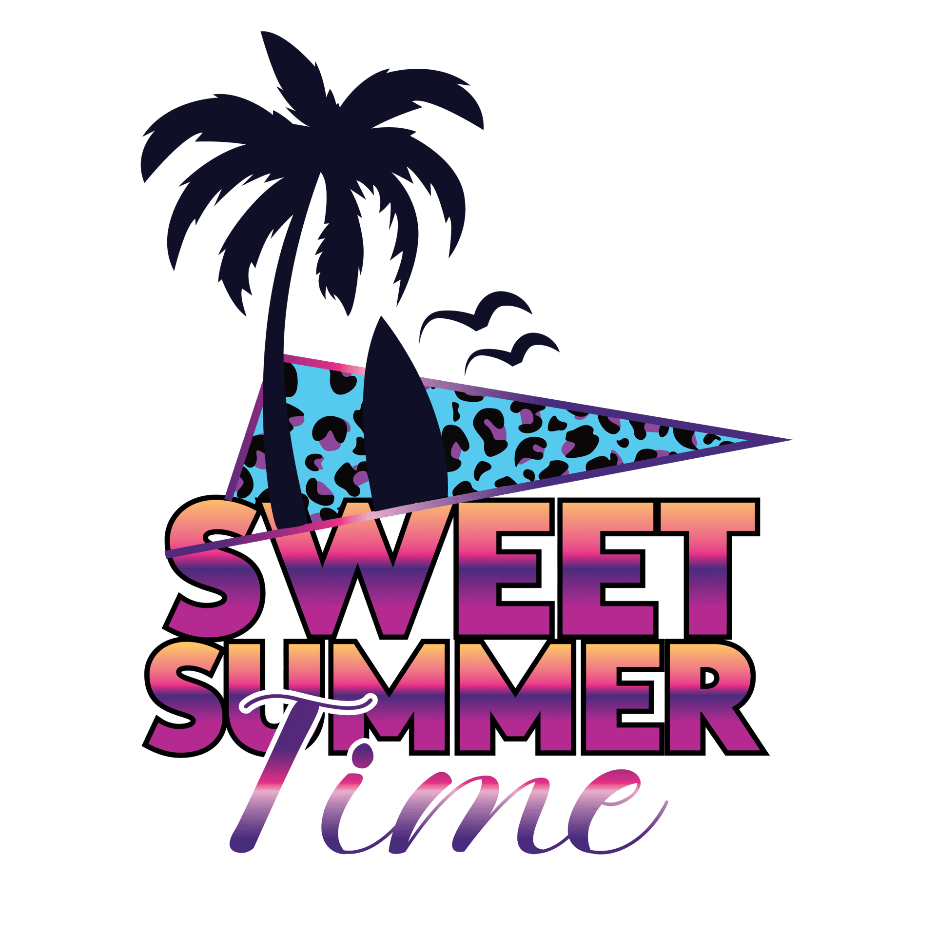 Sweet Summer Time DTF Design Ready to Press V1