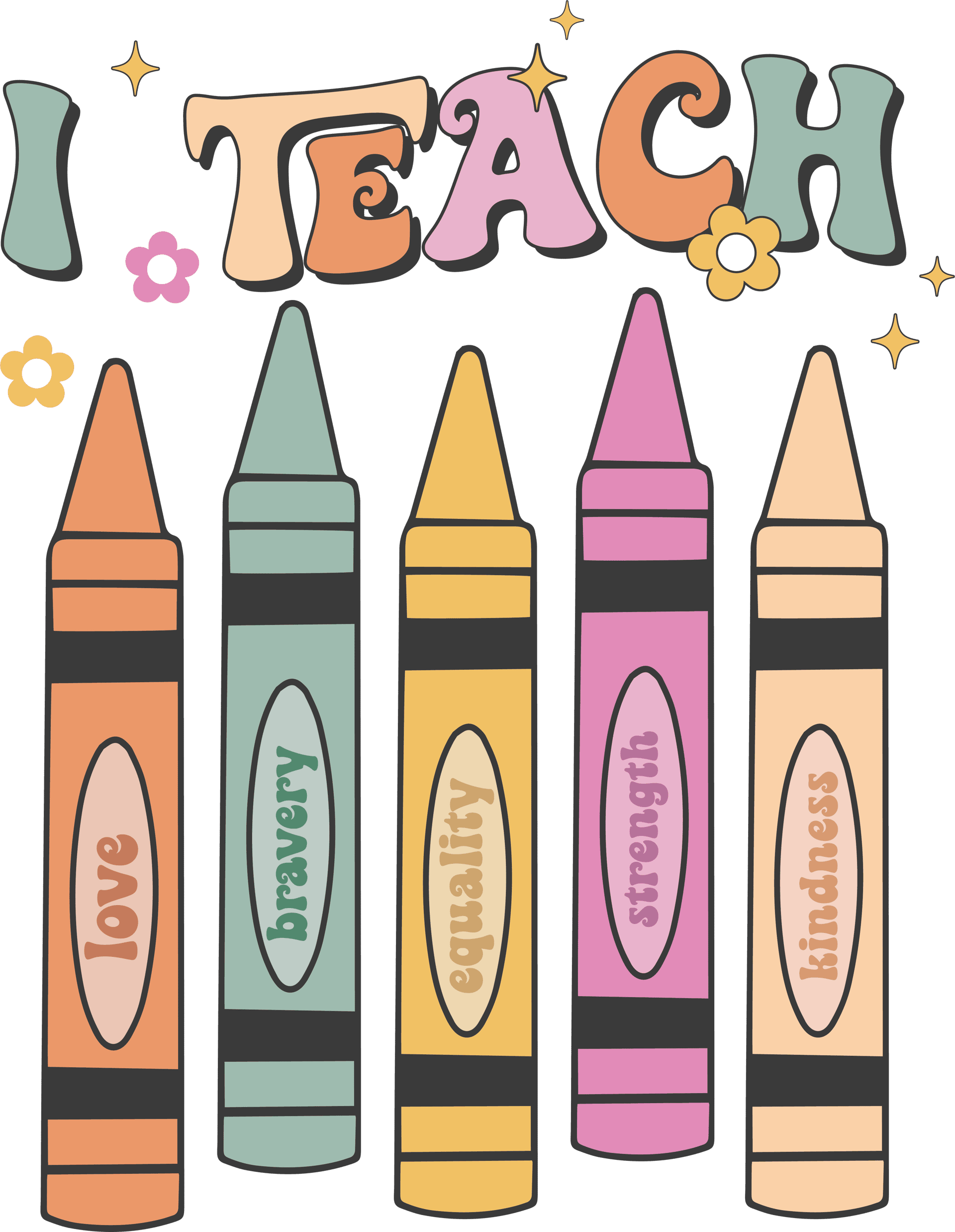 Teacher Life DTF Design - Ready to Press V1