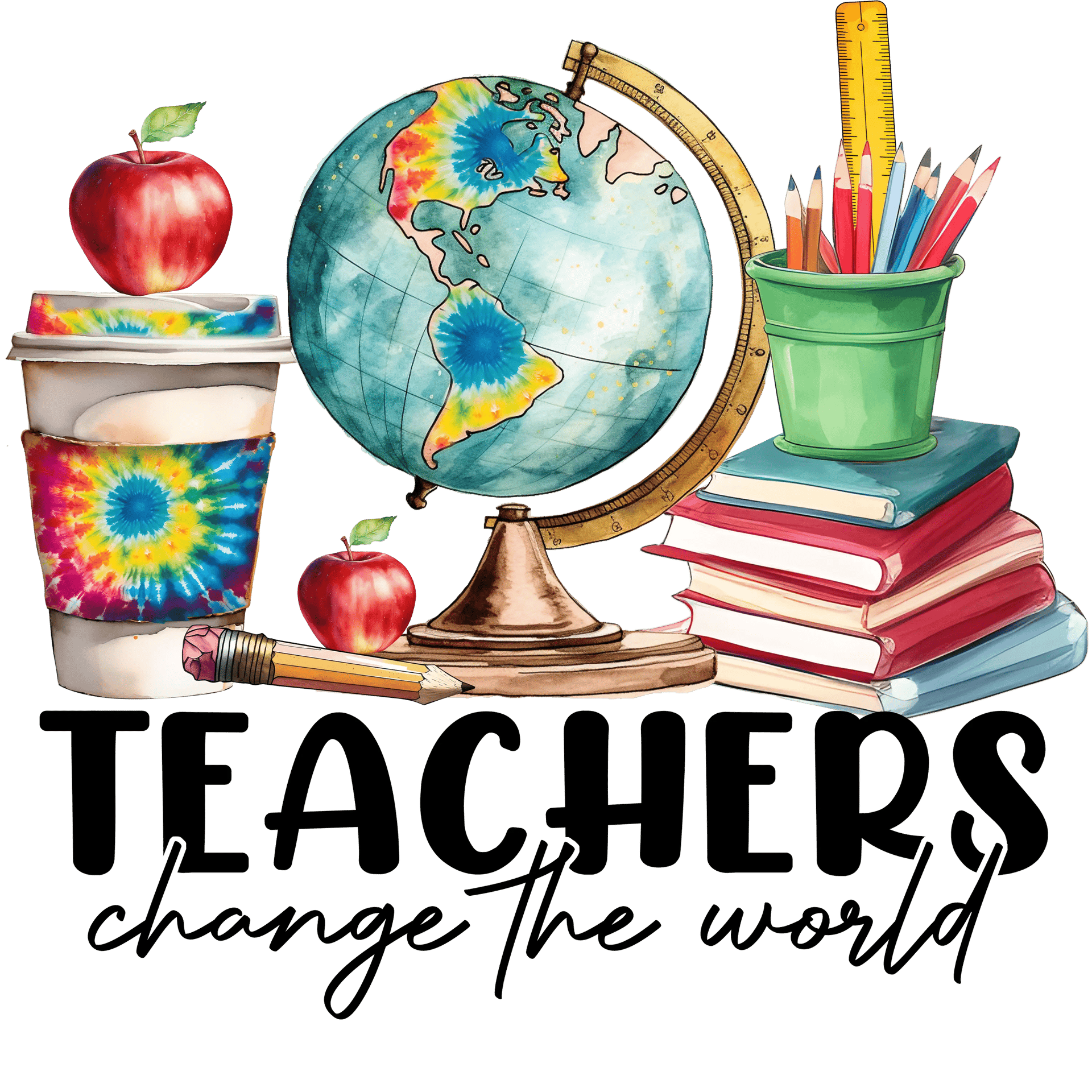 Teachers Design - DTF Ready To Press