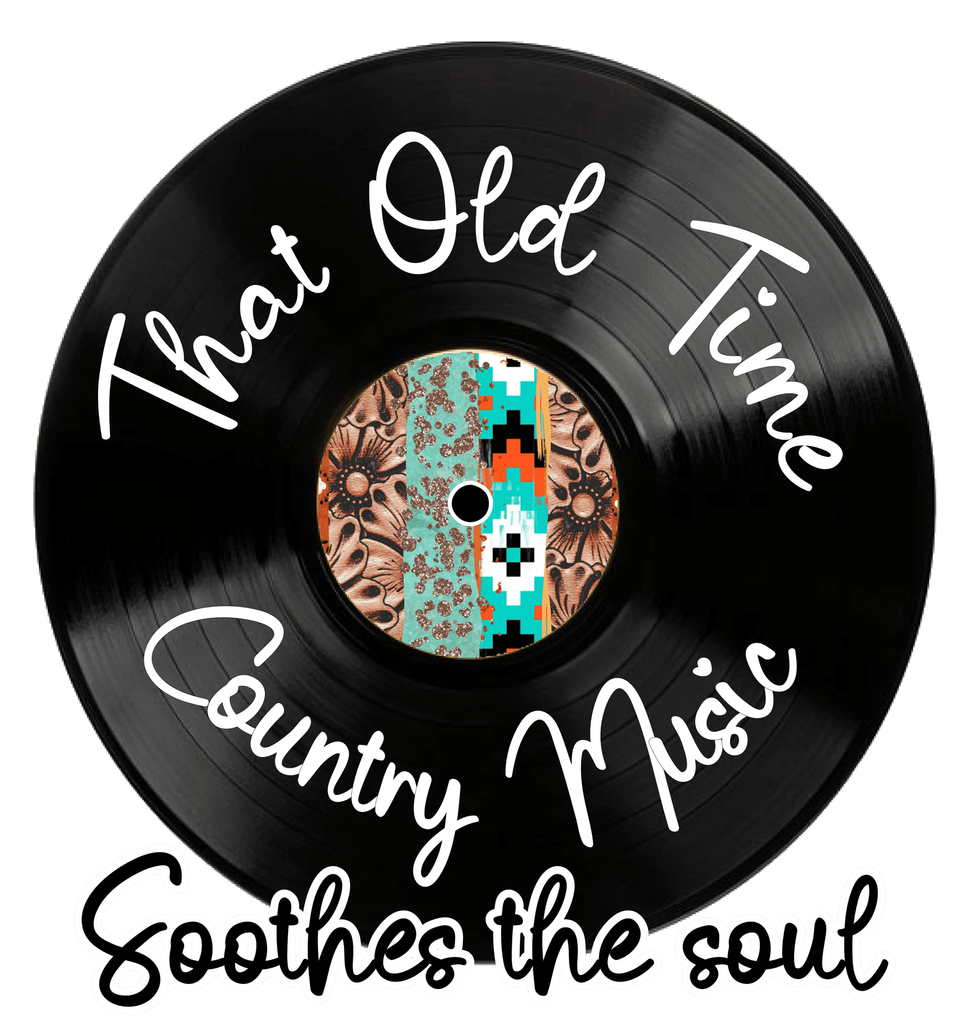Country Music Soothes the Soul Design