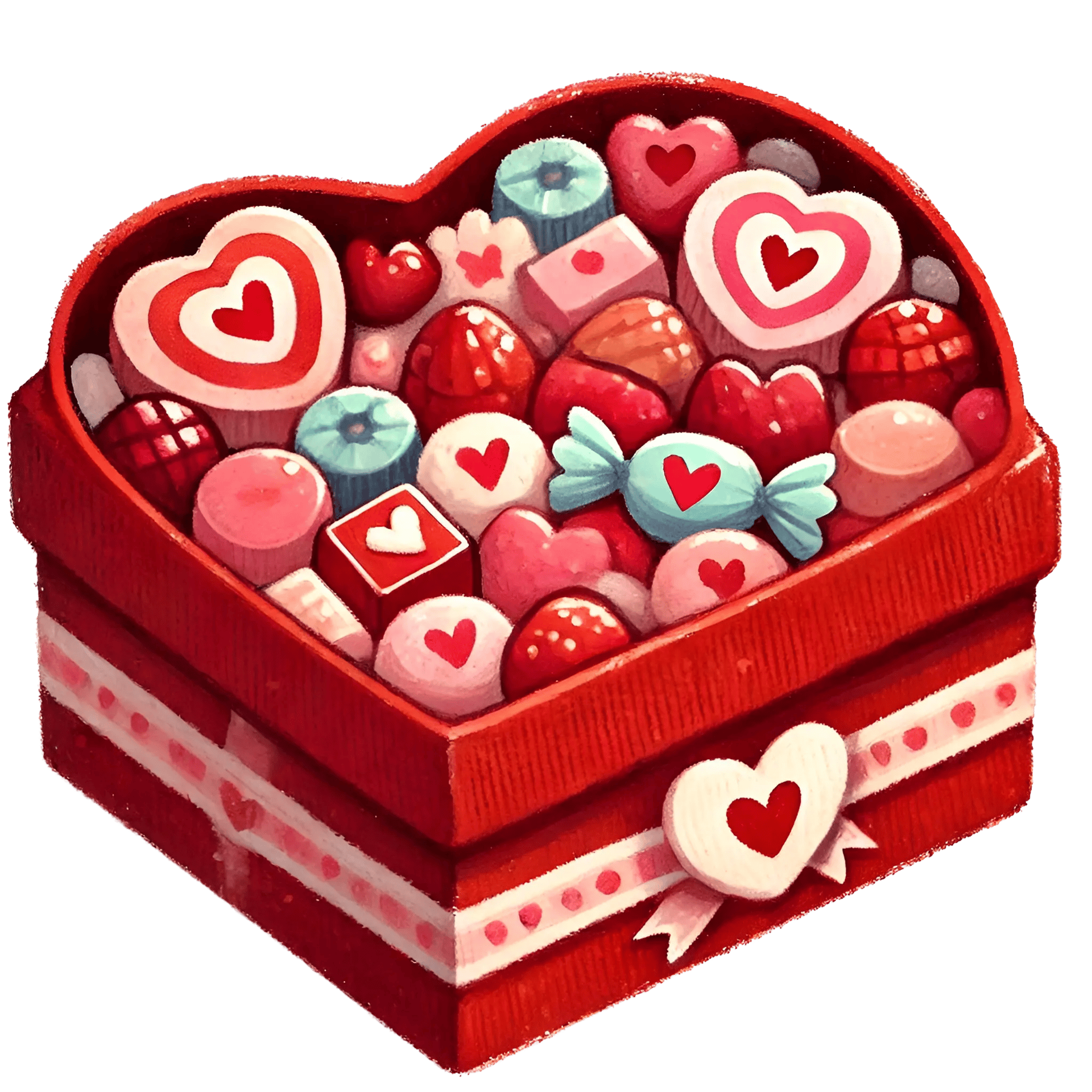 Valentine's Day Candy Box Design