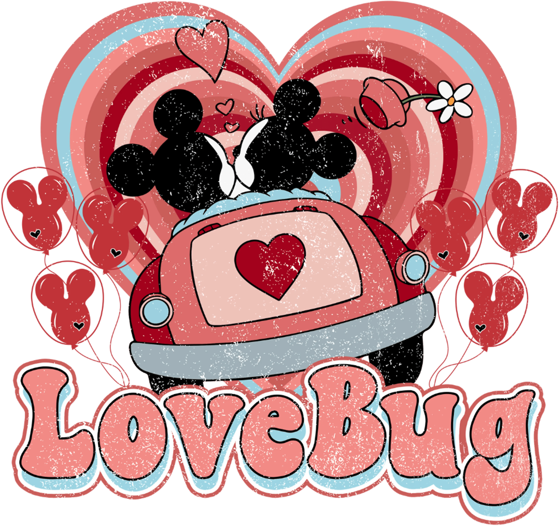 Valentine's Day Disney Mickey & Minnie Design