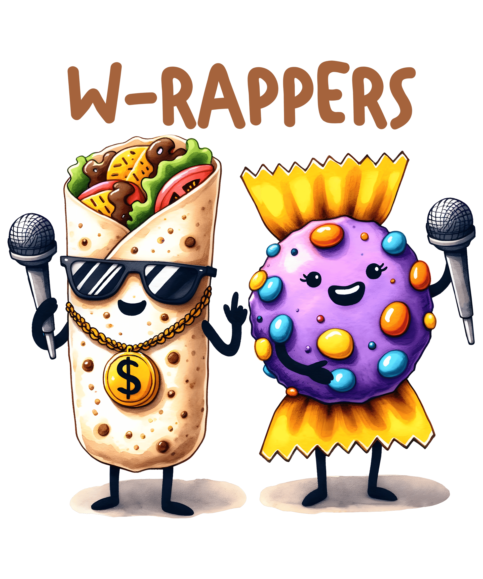 W-Rappers Design - DTF Ready To Press