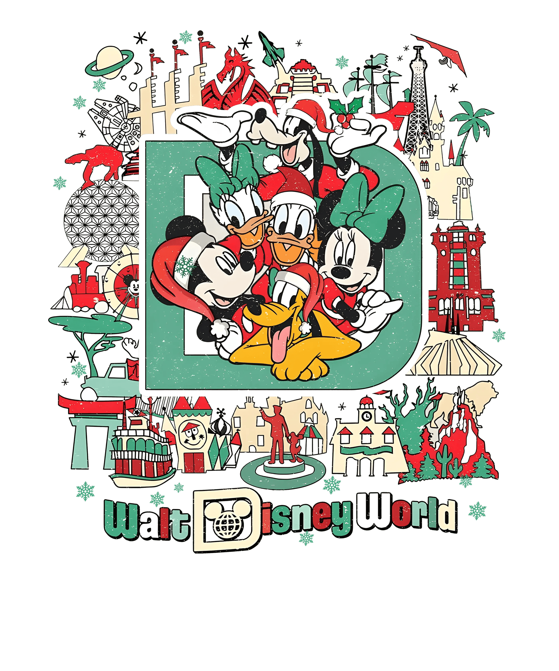 Walt Disney World Christmas Design