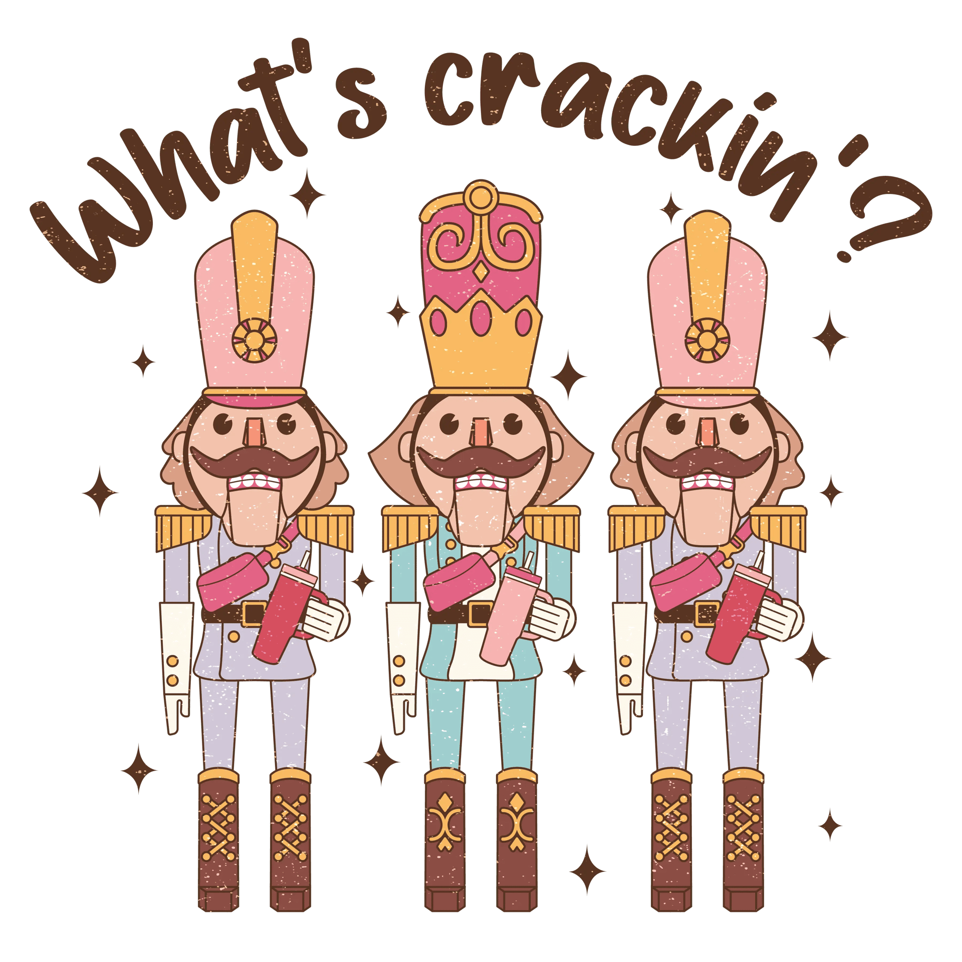 What's Crackin Christmas DTF Ready to Press V1