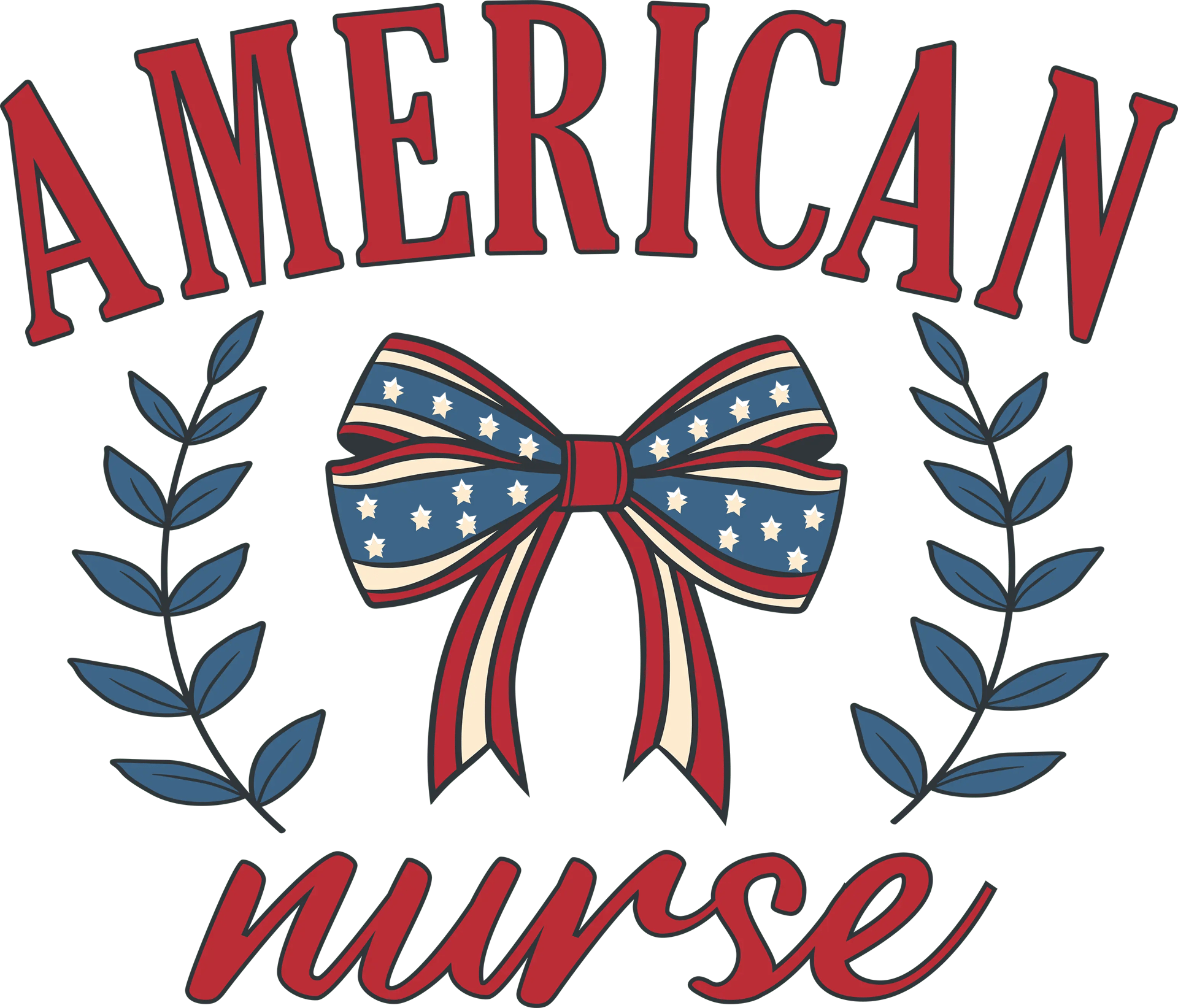 American Nurse Design DTF-Ready to Press (V2)