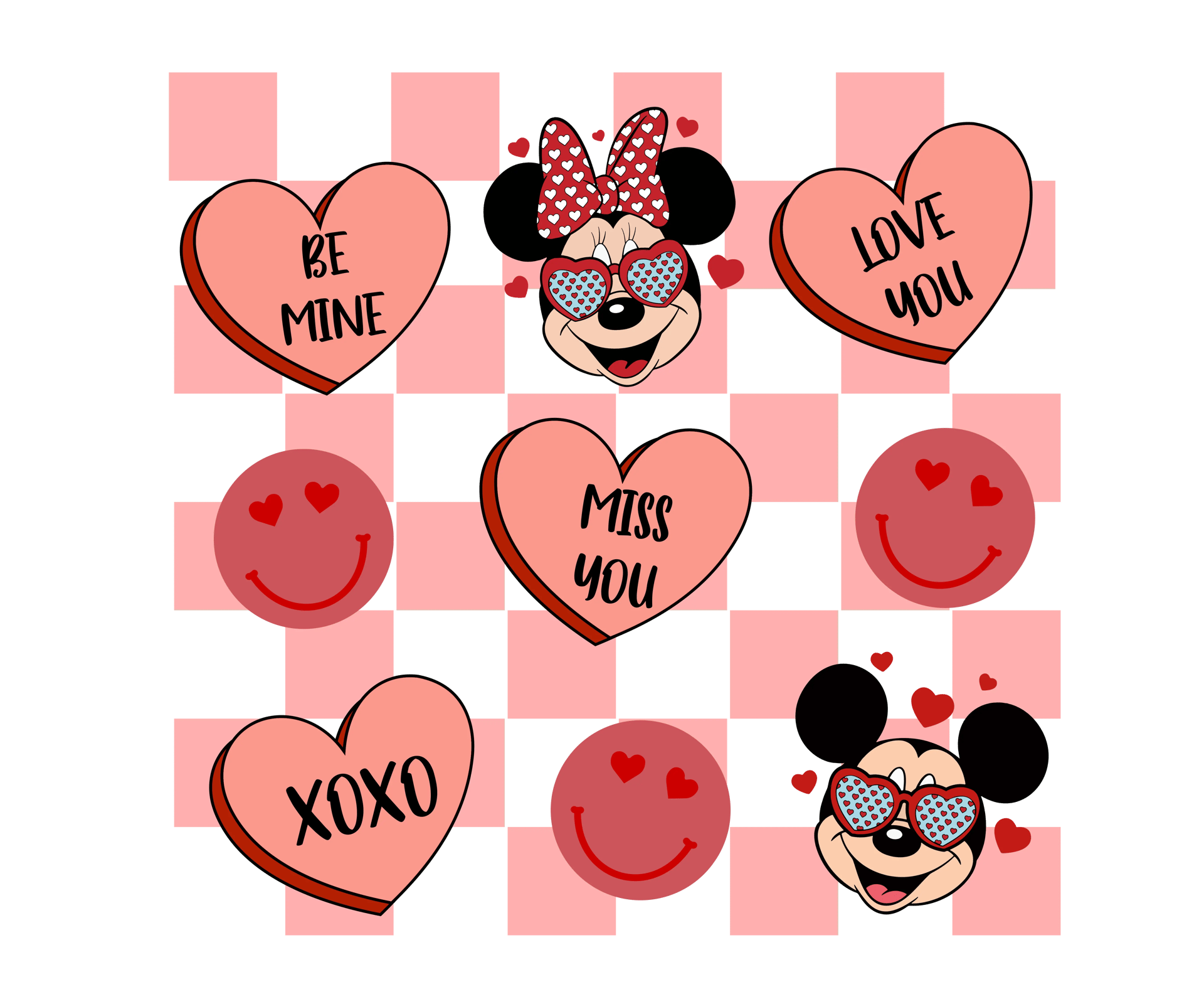 Be Mine - Mickey Mouse Valentine's Day Design