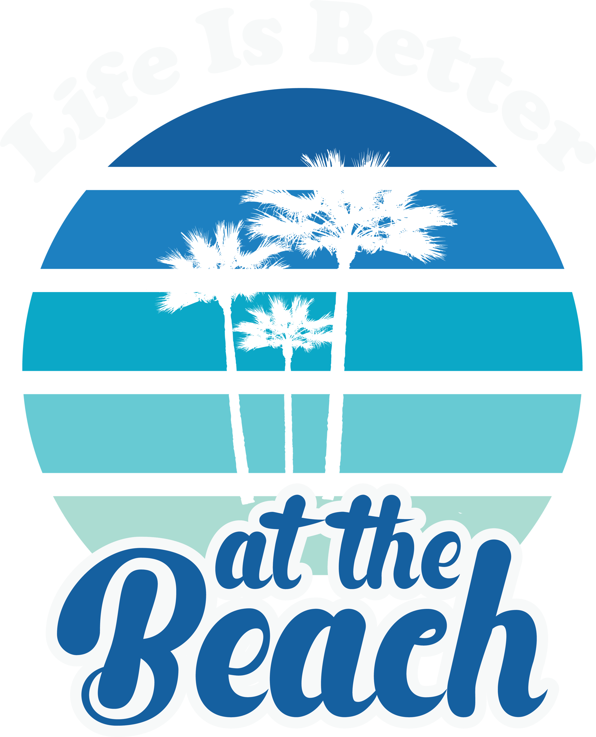 Beach Vacation Design DTF-Ready to Press (V1)