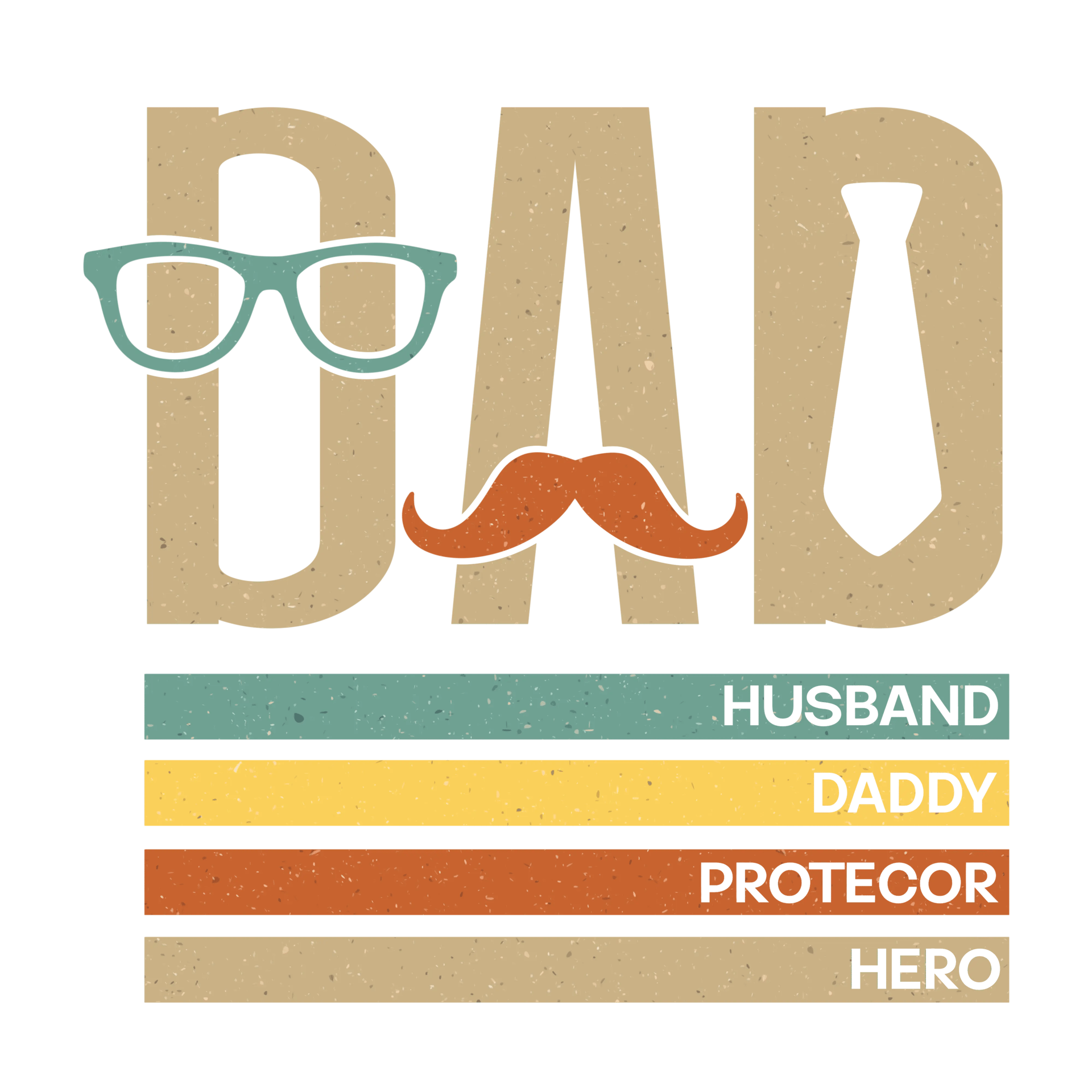 Dad Life Design - DTF Ready To Press