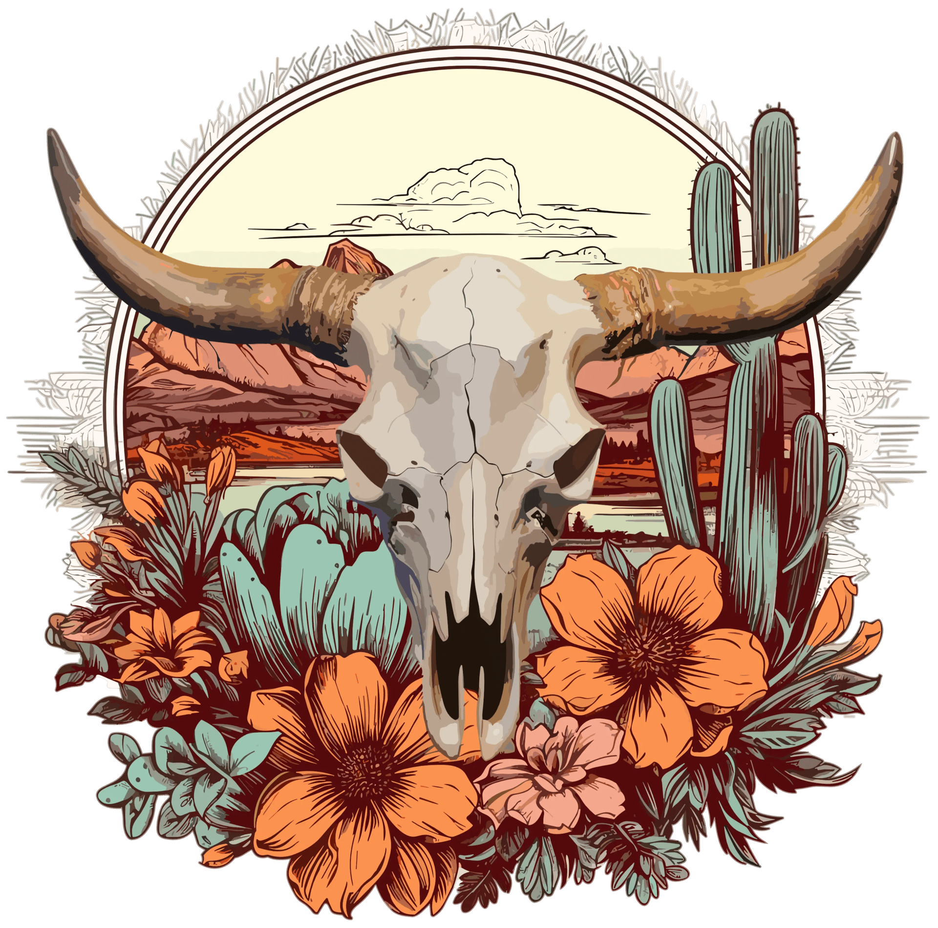 Western Life Design - DTF Ready To Press