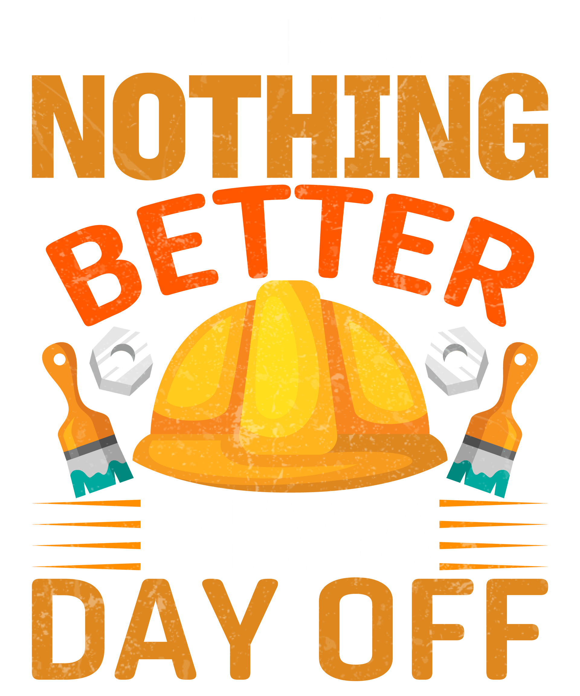 Day Off Fun DTF Transfer with Hard Hat Design