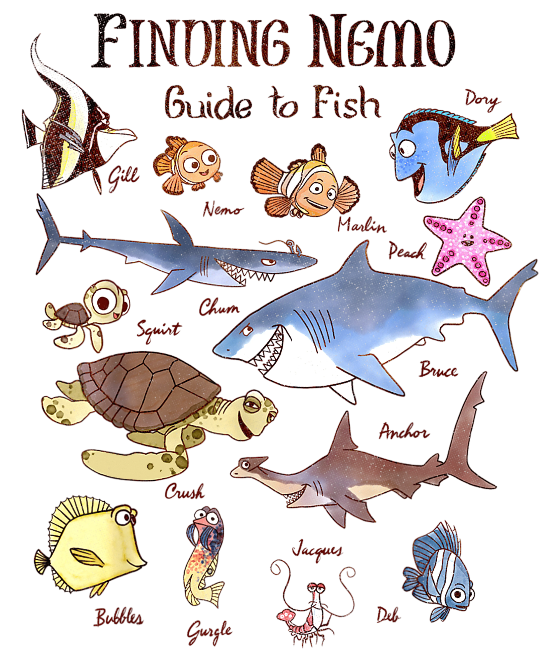 Disney Finding Nemo That Fish Cray Design V2