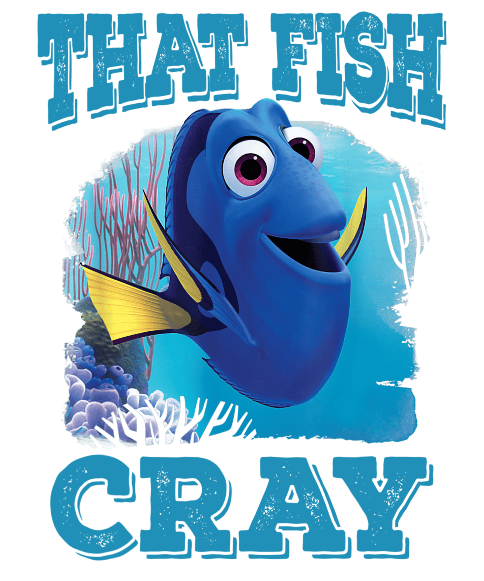 Disney Finding Nemo That Fish Cray Design