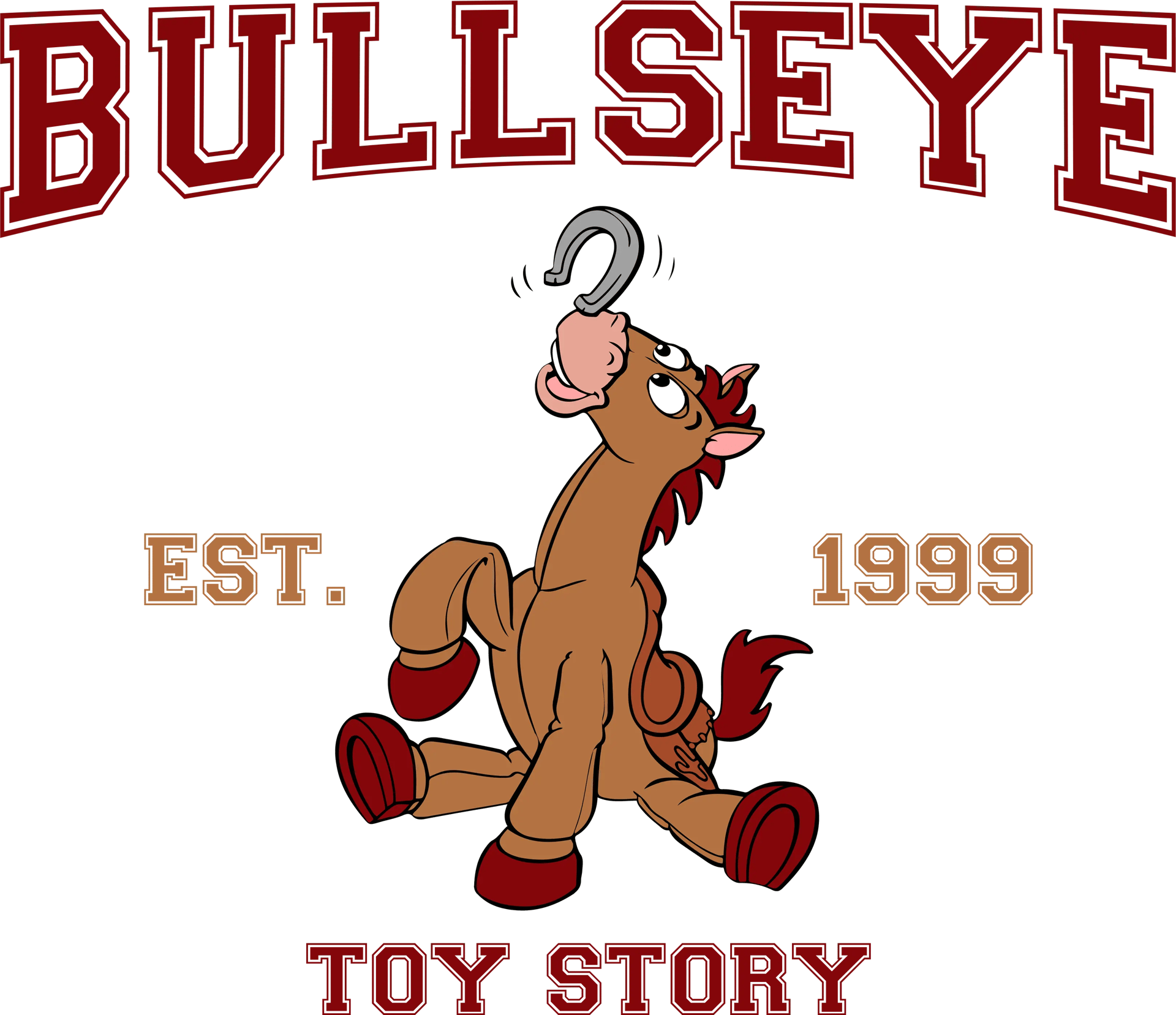 Disney Toy Story Bullseye Design - DTF Ready To Press