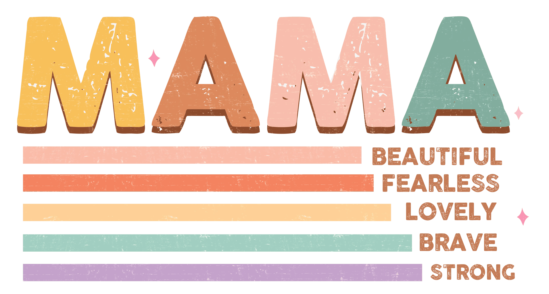Fearless Mama Design - DTF Ready To Press