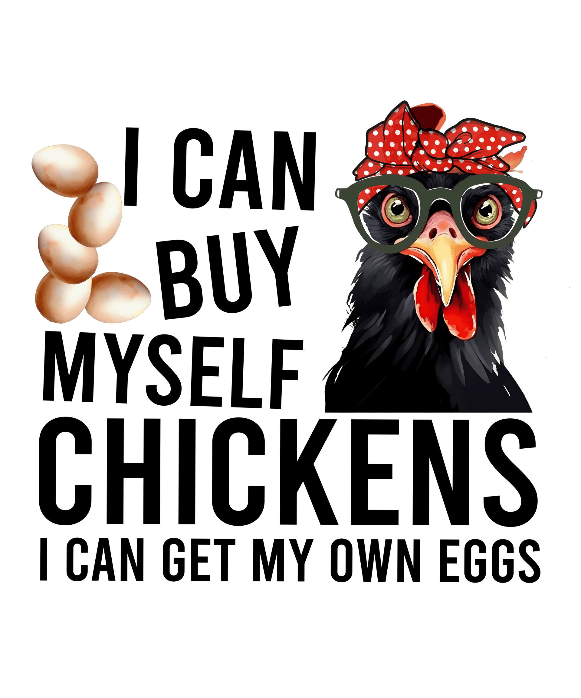 Funny Chicken Mama Design - DTF Ready To Press