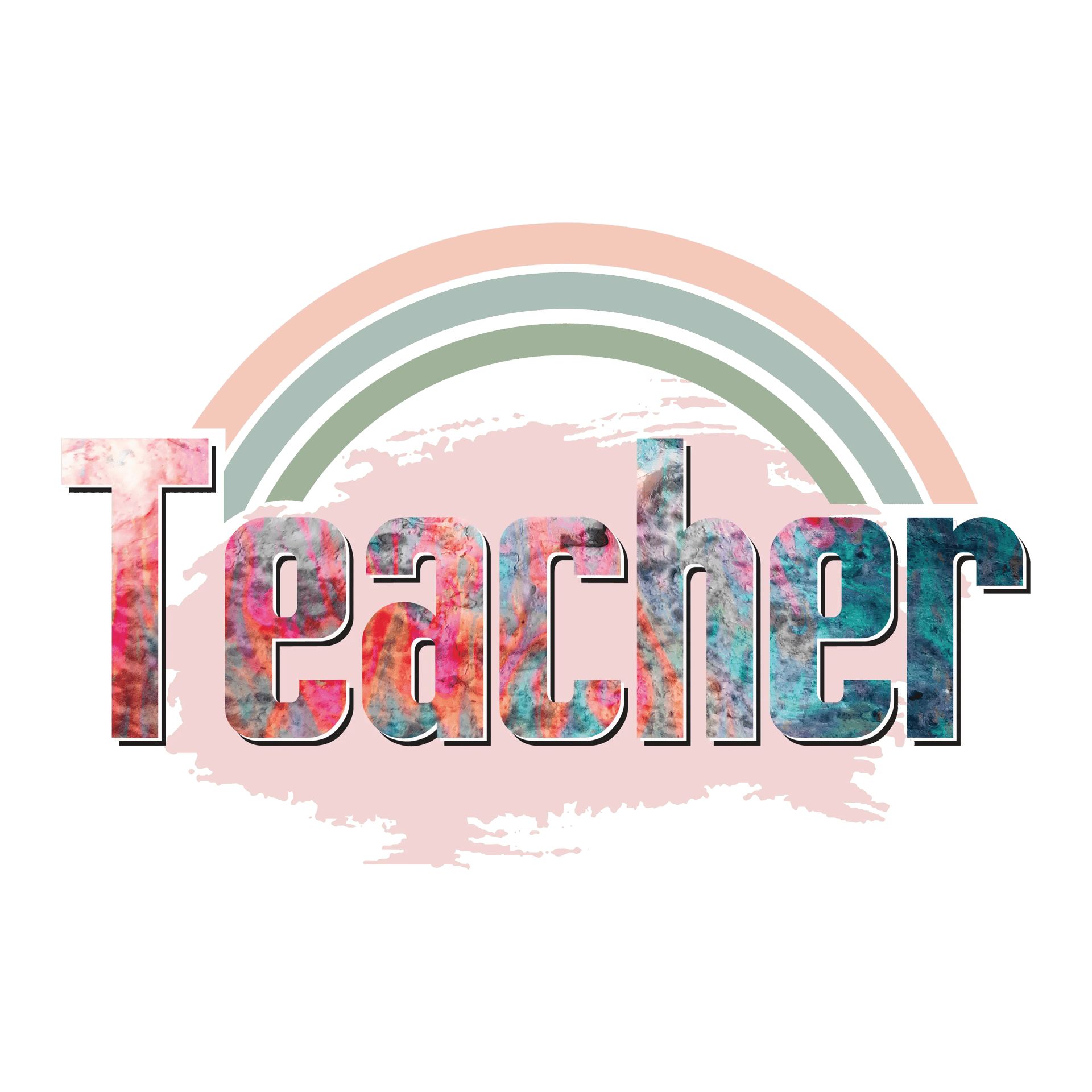 Funny Teacher Design - DTF Ready To Press