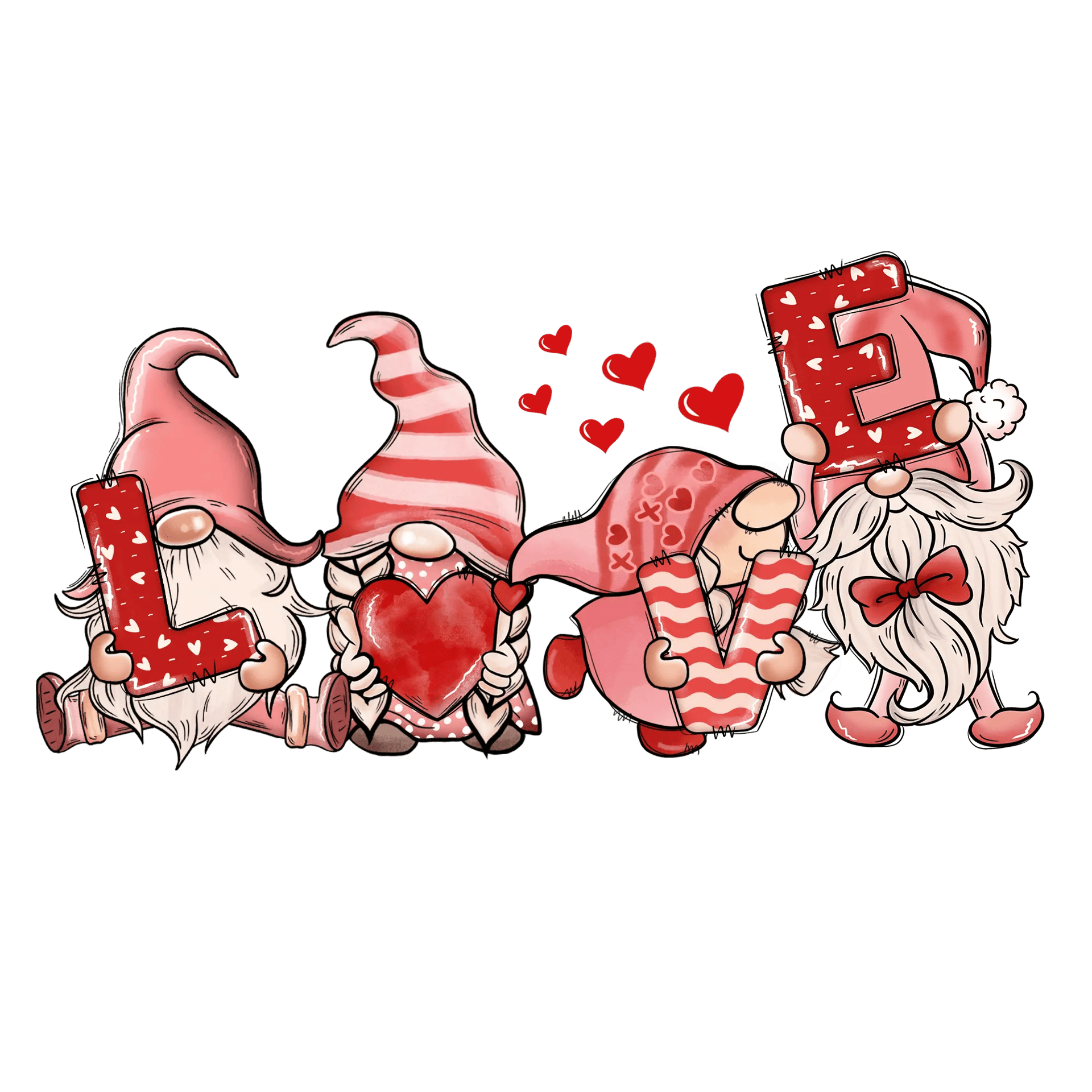 Gnome Love Valentine's Day Design (V1)