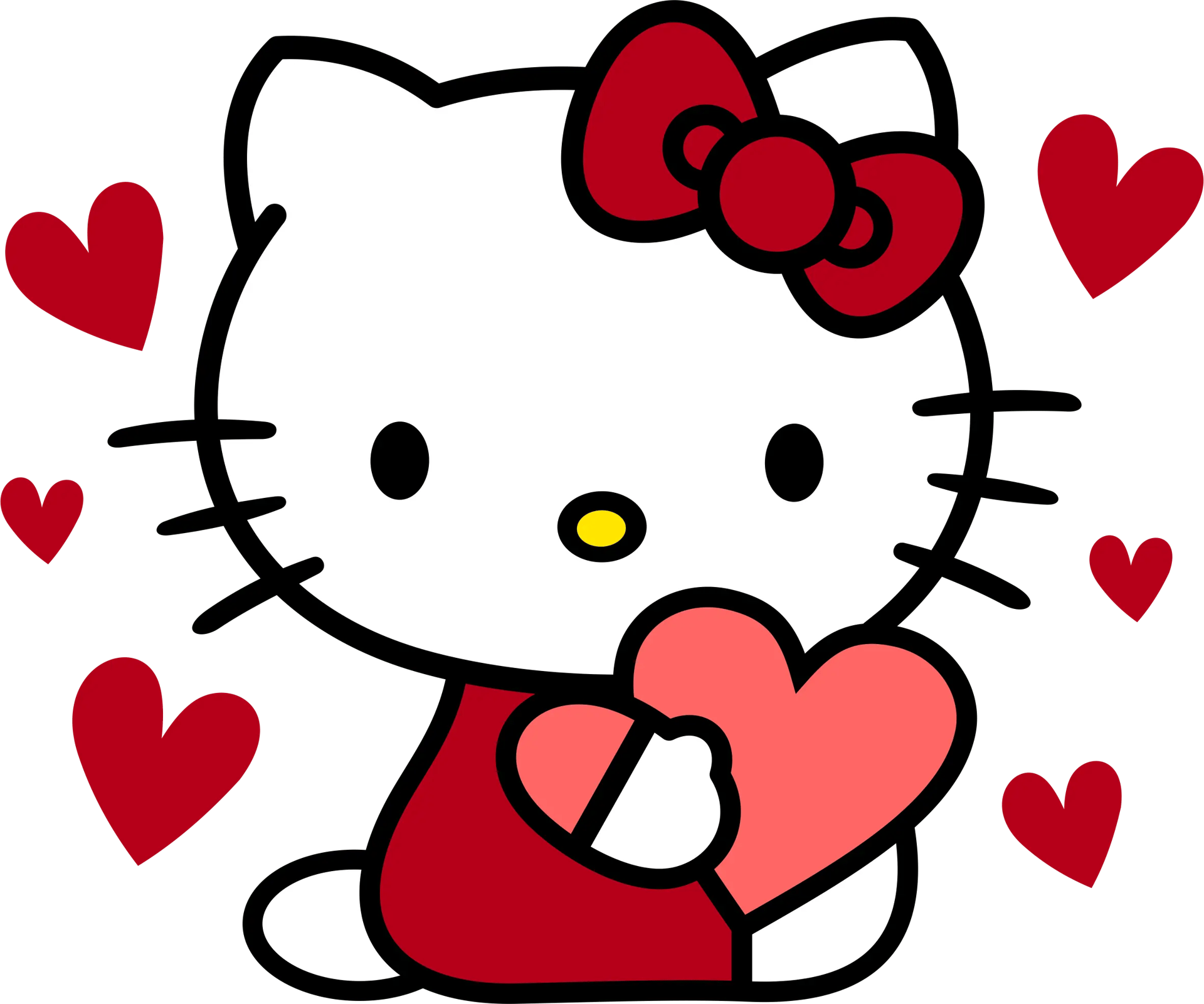 Hello Kitty Love Me Valentine's Day Design