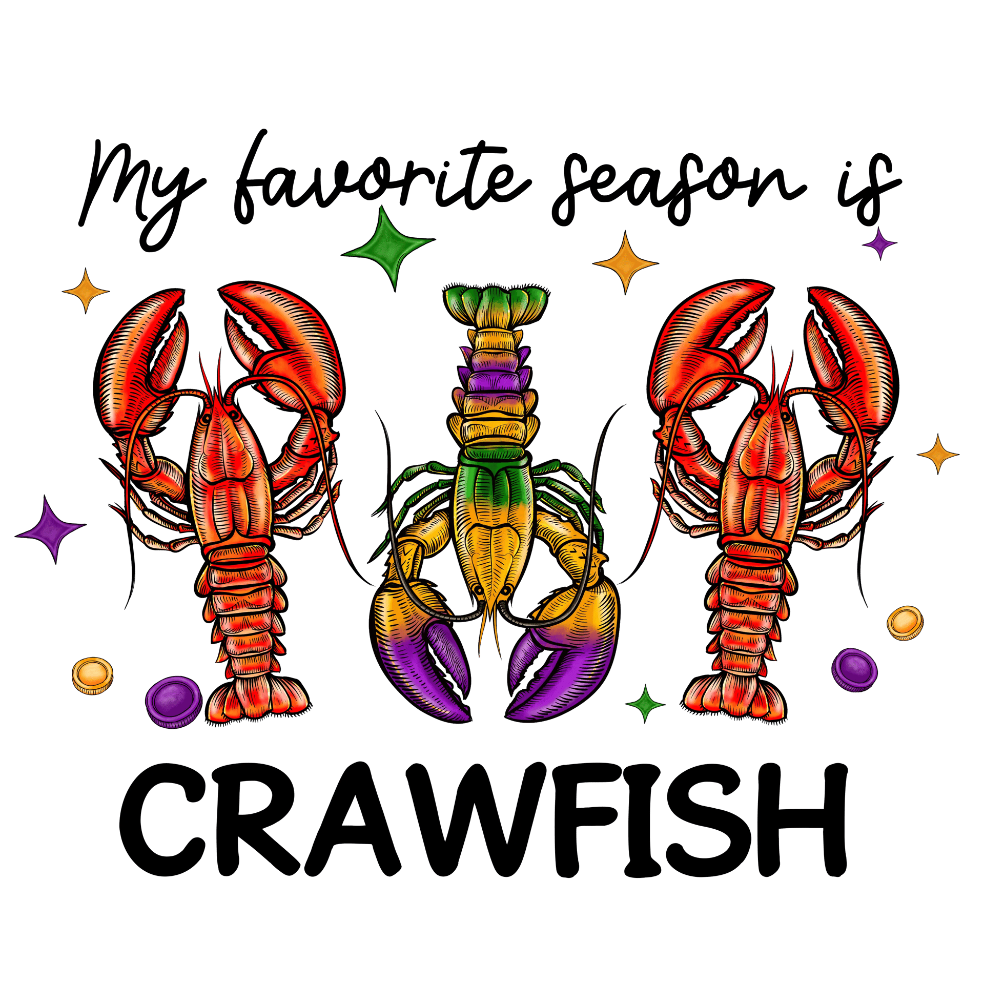 My Favorite Season is Crawfish Mardi Gras