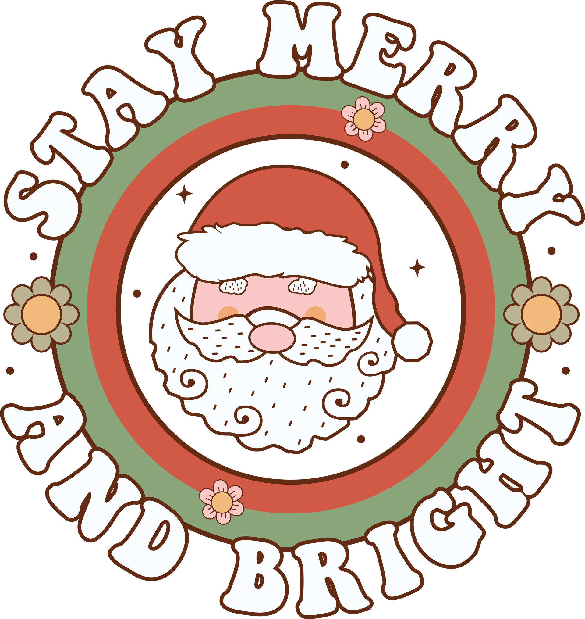 Stay Merry and Bright Christmas Design