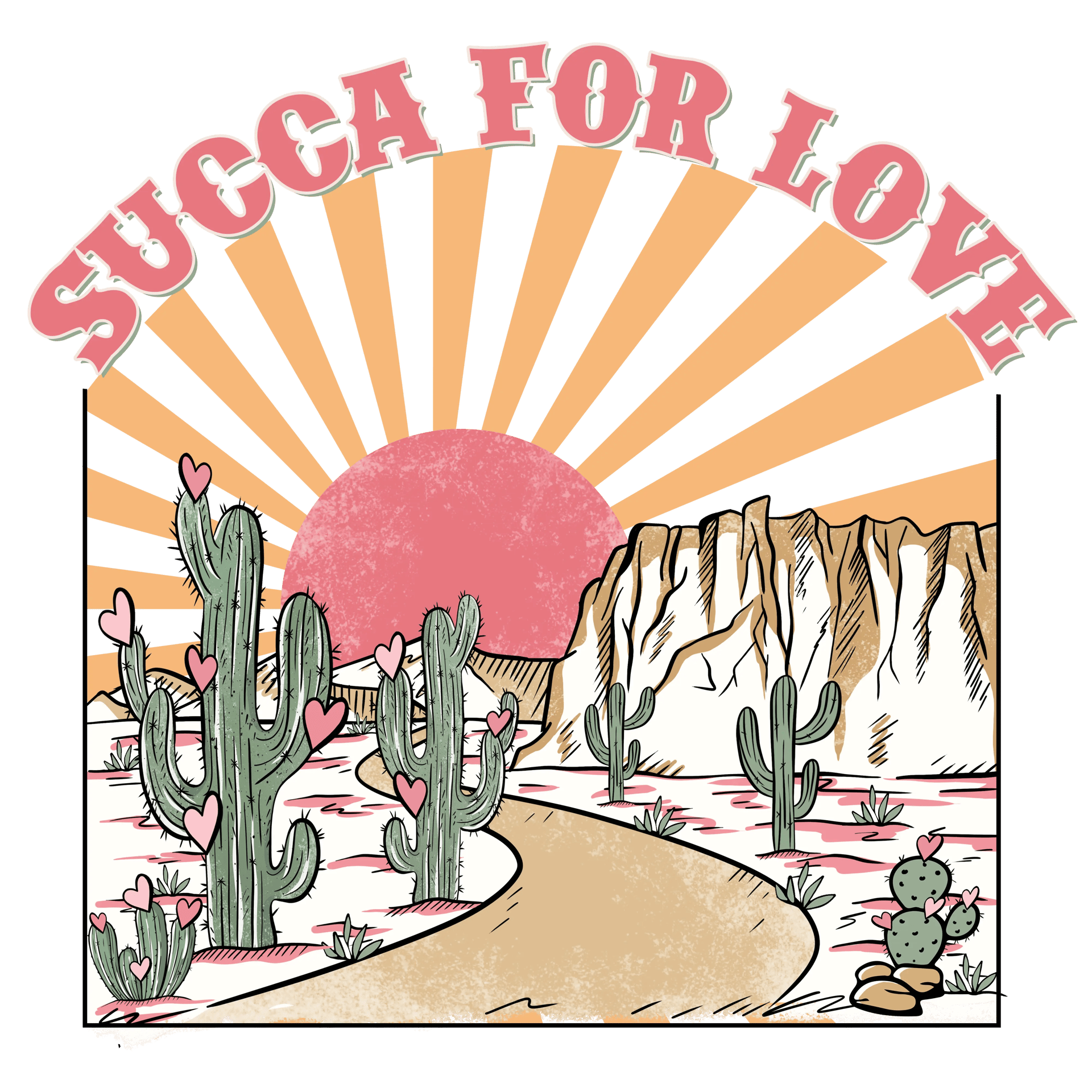 Succa for Love Valentine's Day West Design