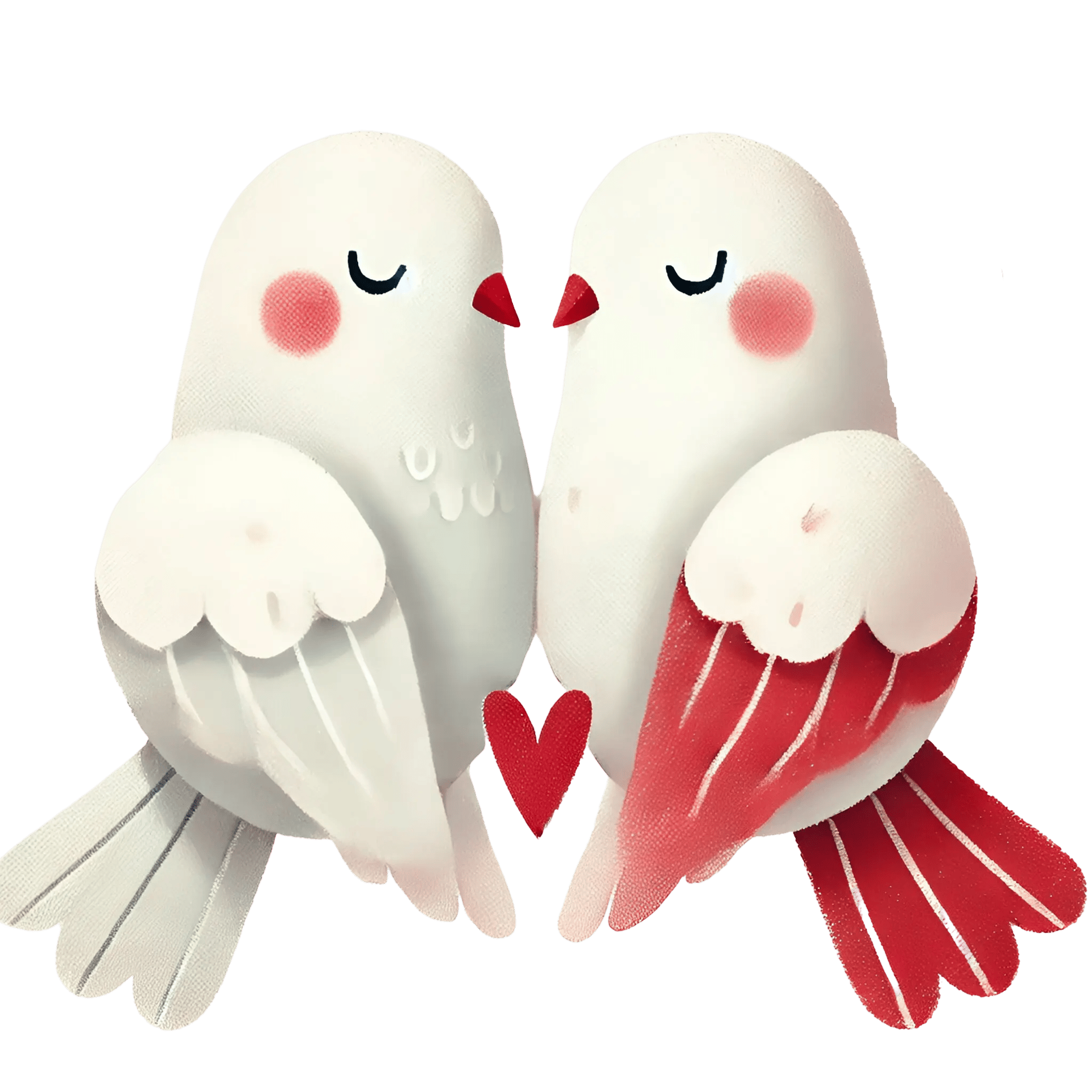Valentine's Day Dove Lover Design