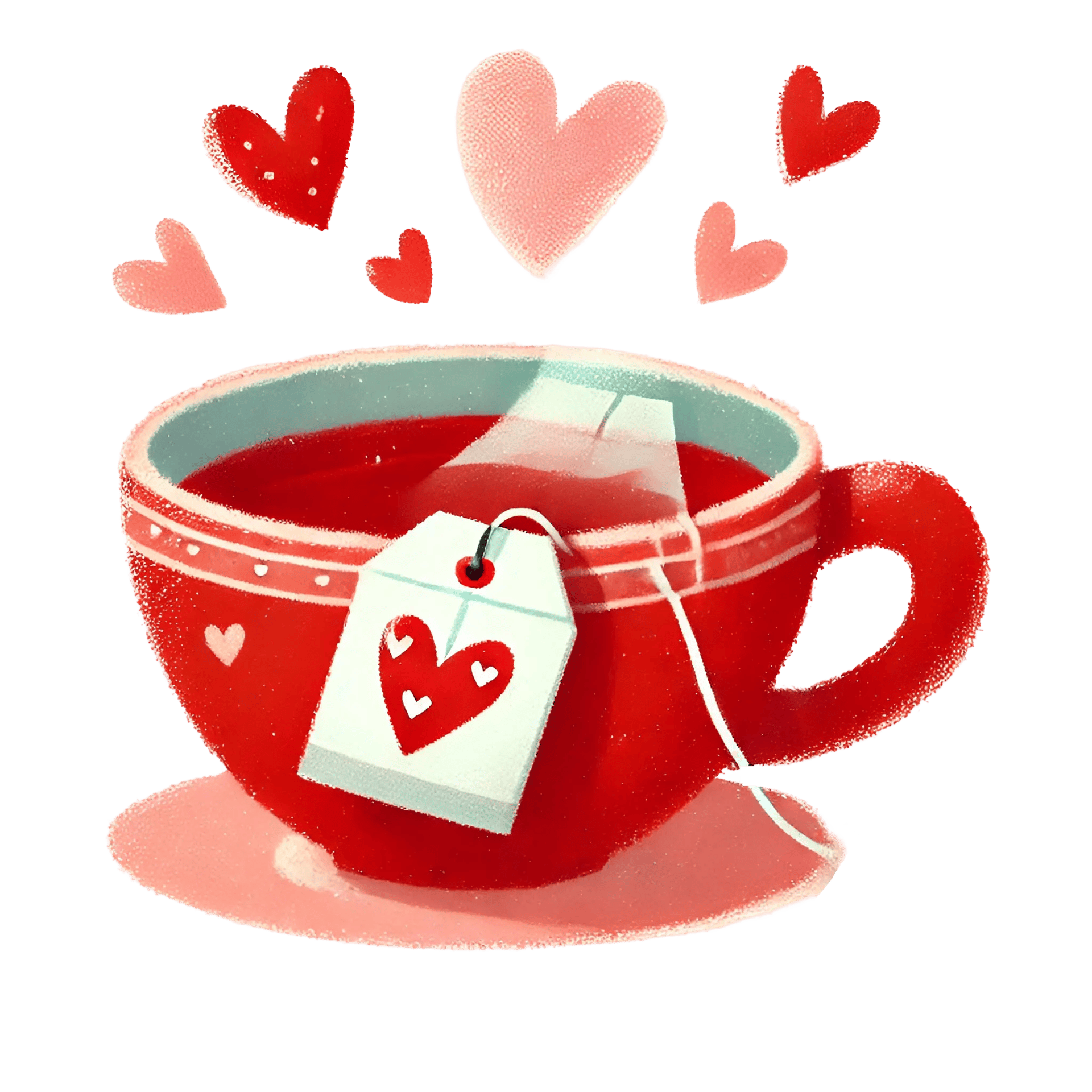 Valentine's Day Tea Design