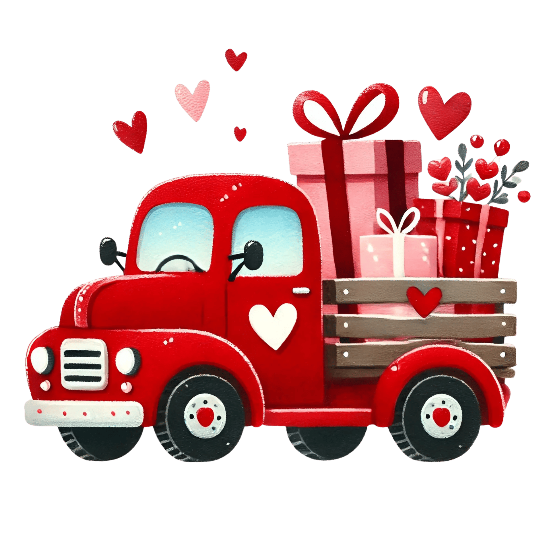 Valentine's Day Truck Design